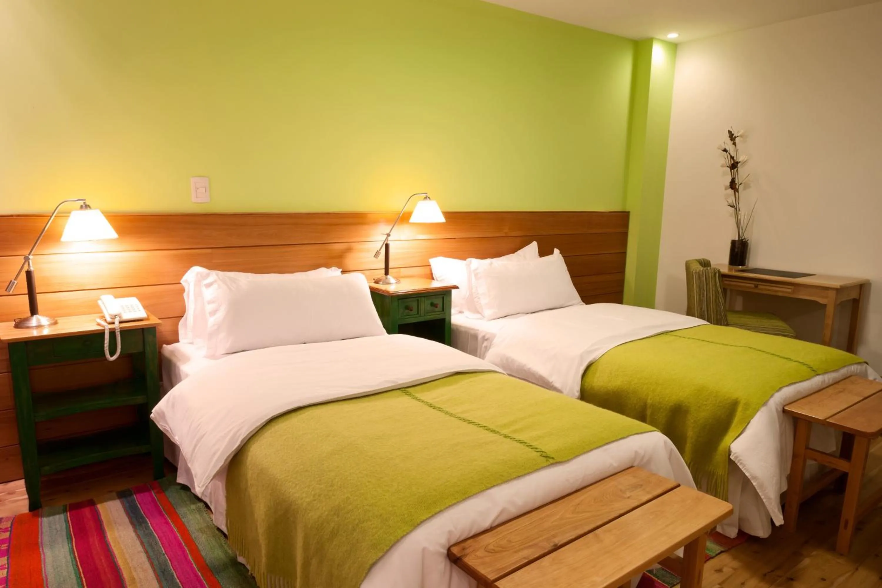 Bed in Destino Sur Hotel & Spa de Montaña