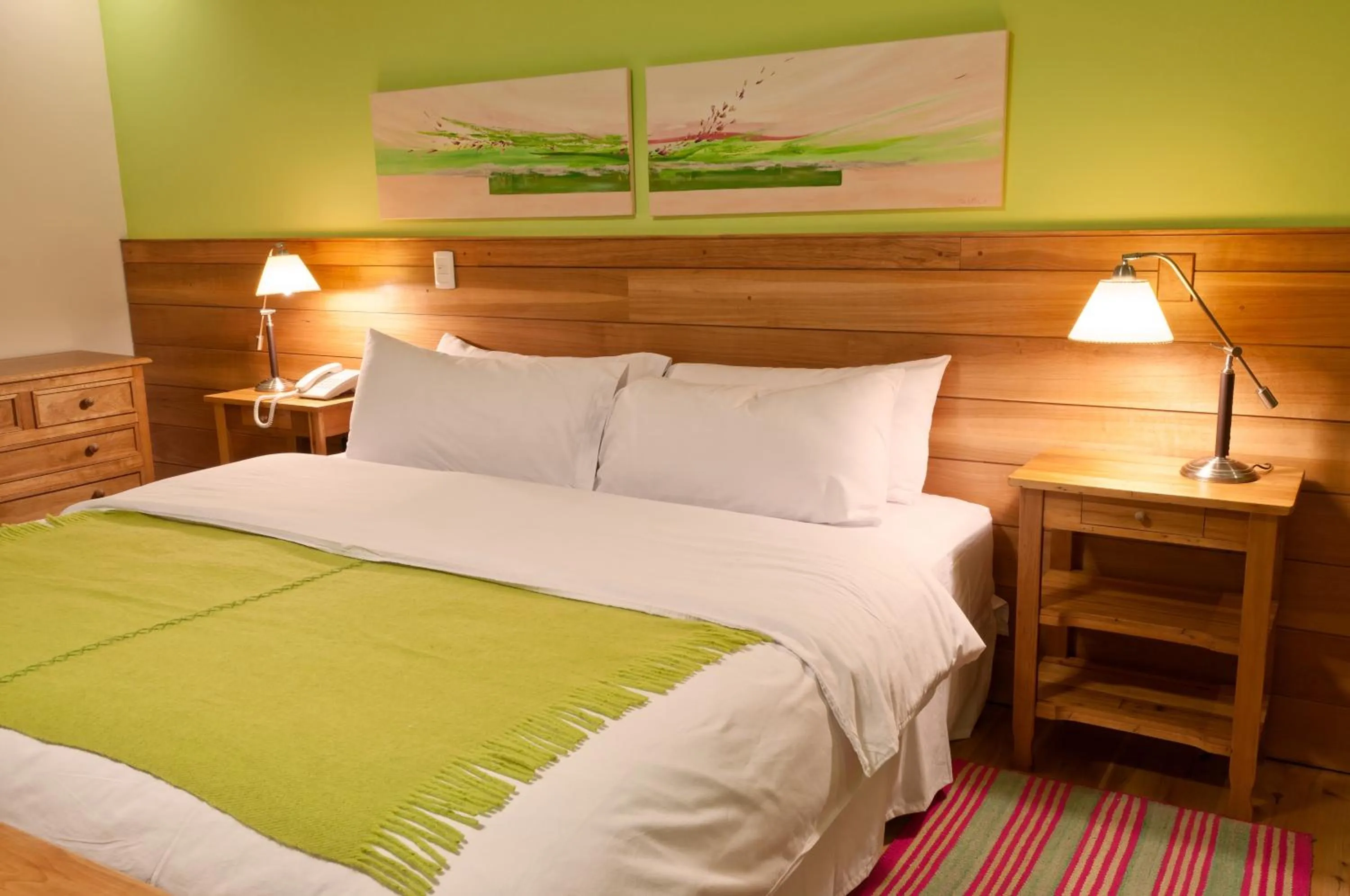 Bed in Destino Sur Hotel & Spa de Montaña