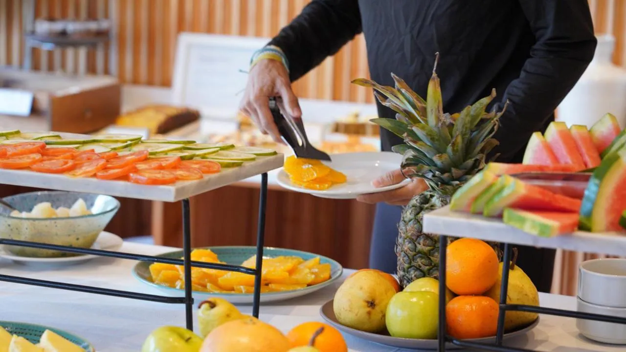Buffet breakfast in Destino Sur Hotel & Spa de Montaña