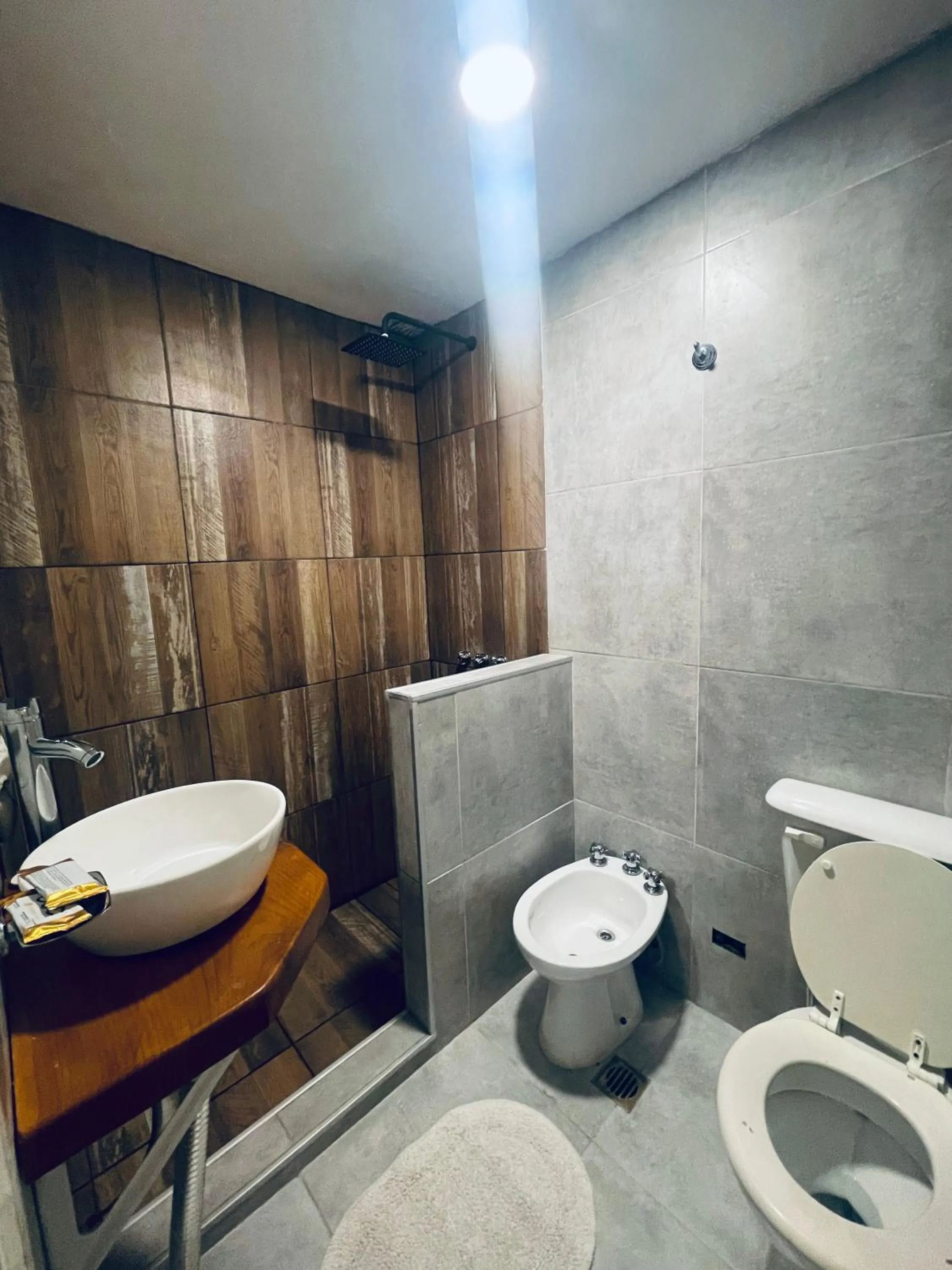 Shower in Antu Mahuida Apartments