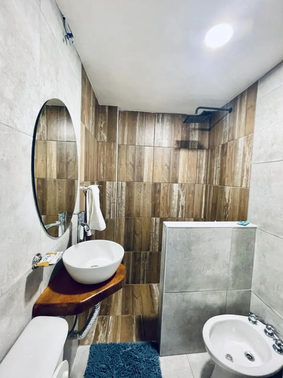 Shower in Antu Mahuida Apartments