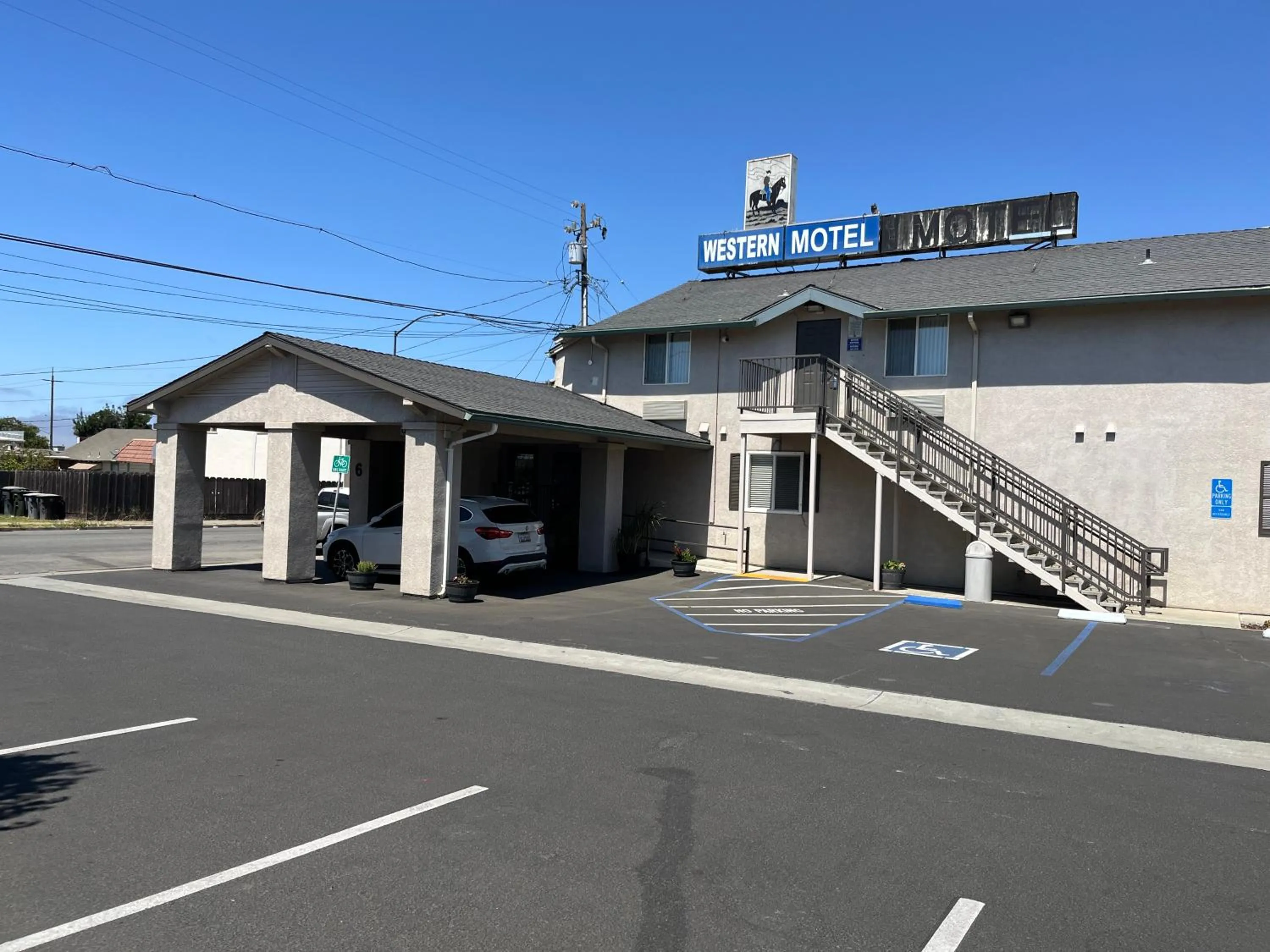 Property building in Western Motel