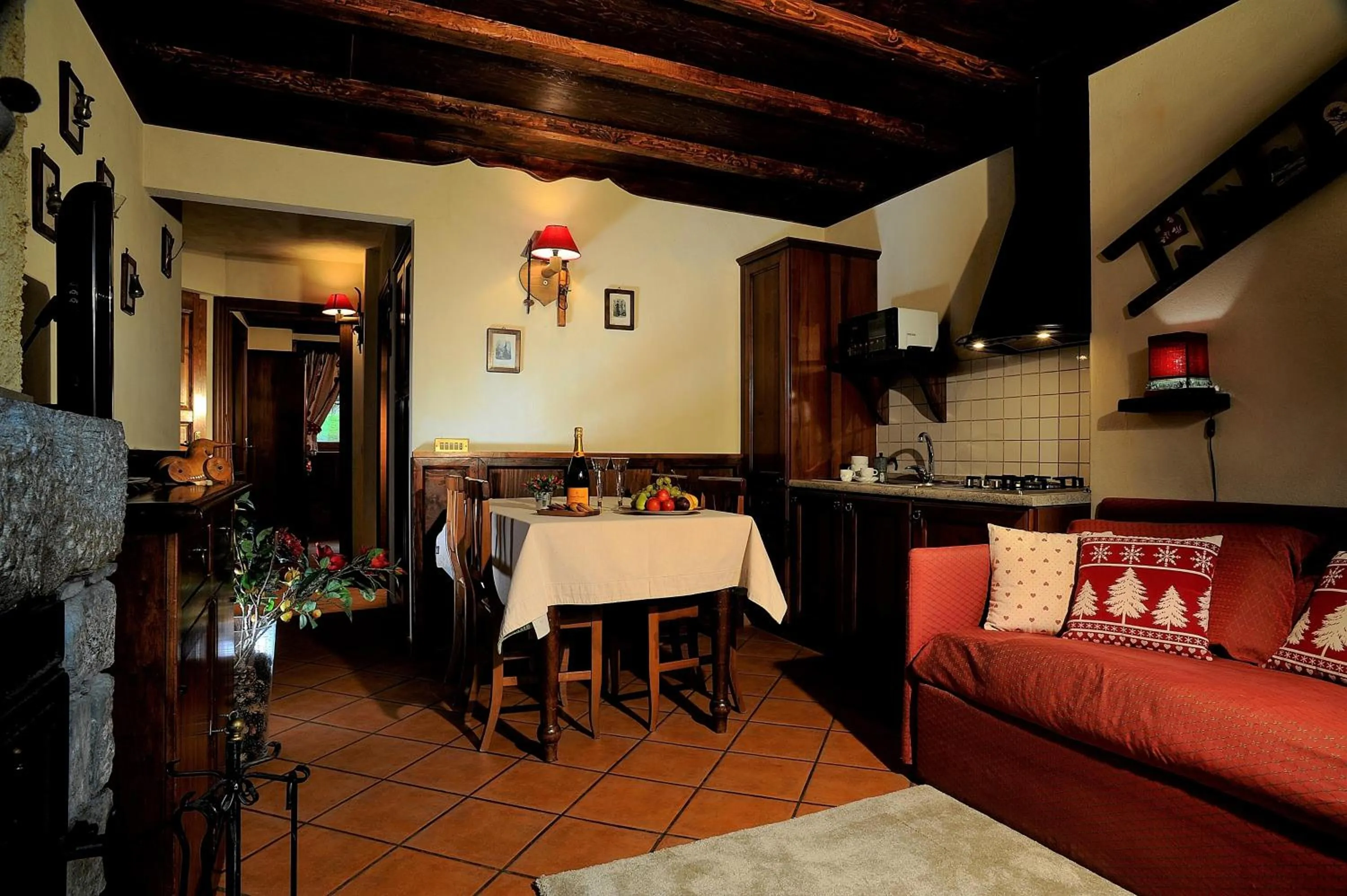 Living room in Residence Foyer D'Antan