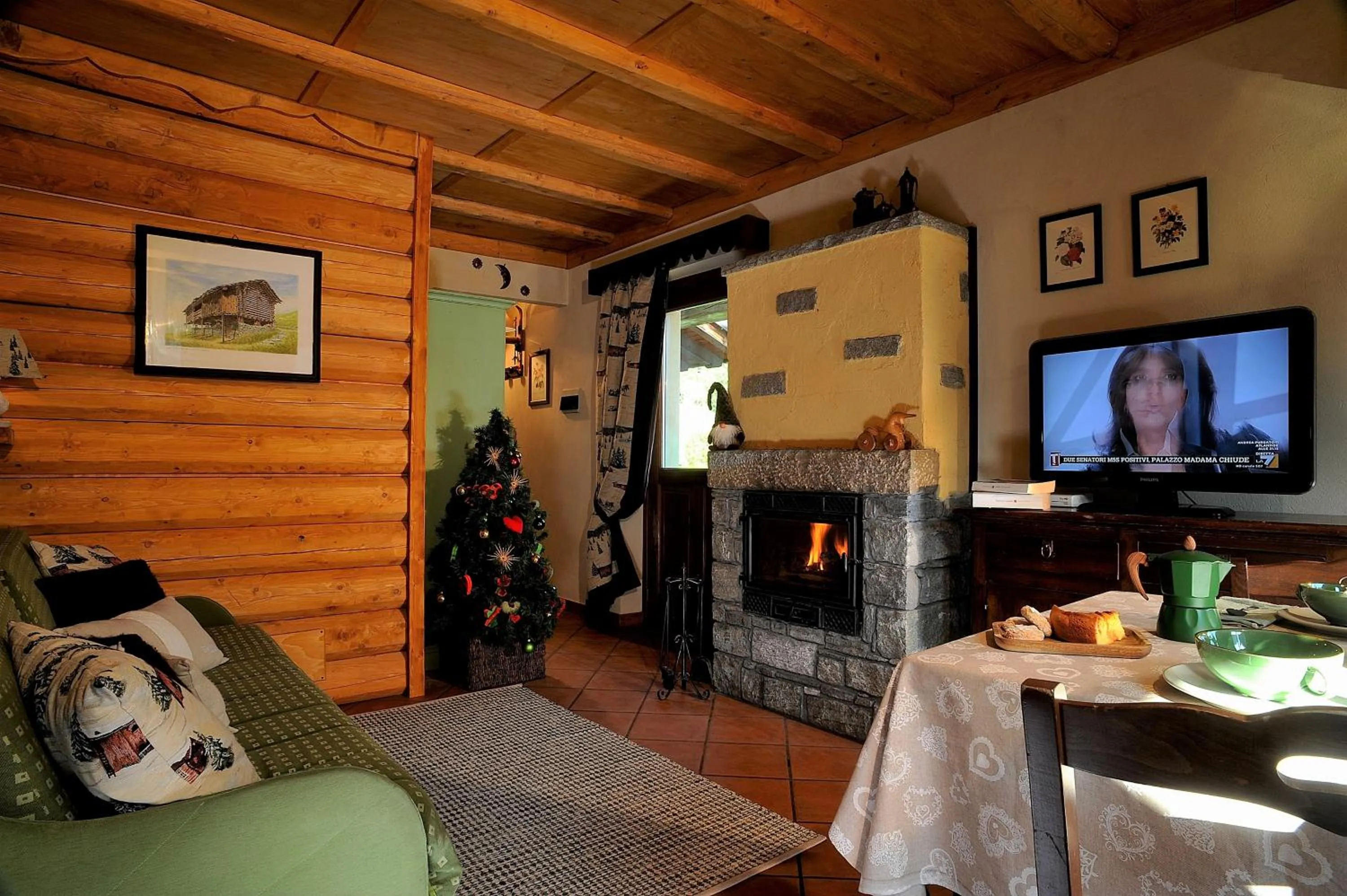 Living room in Residence Foyer D'Antan