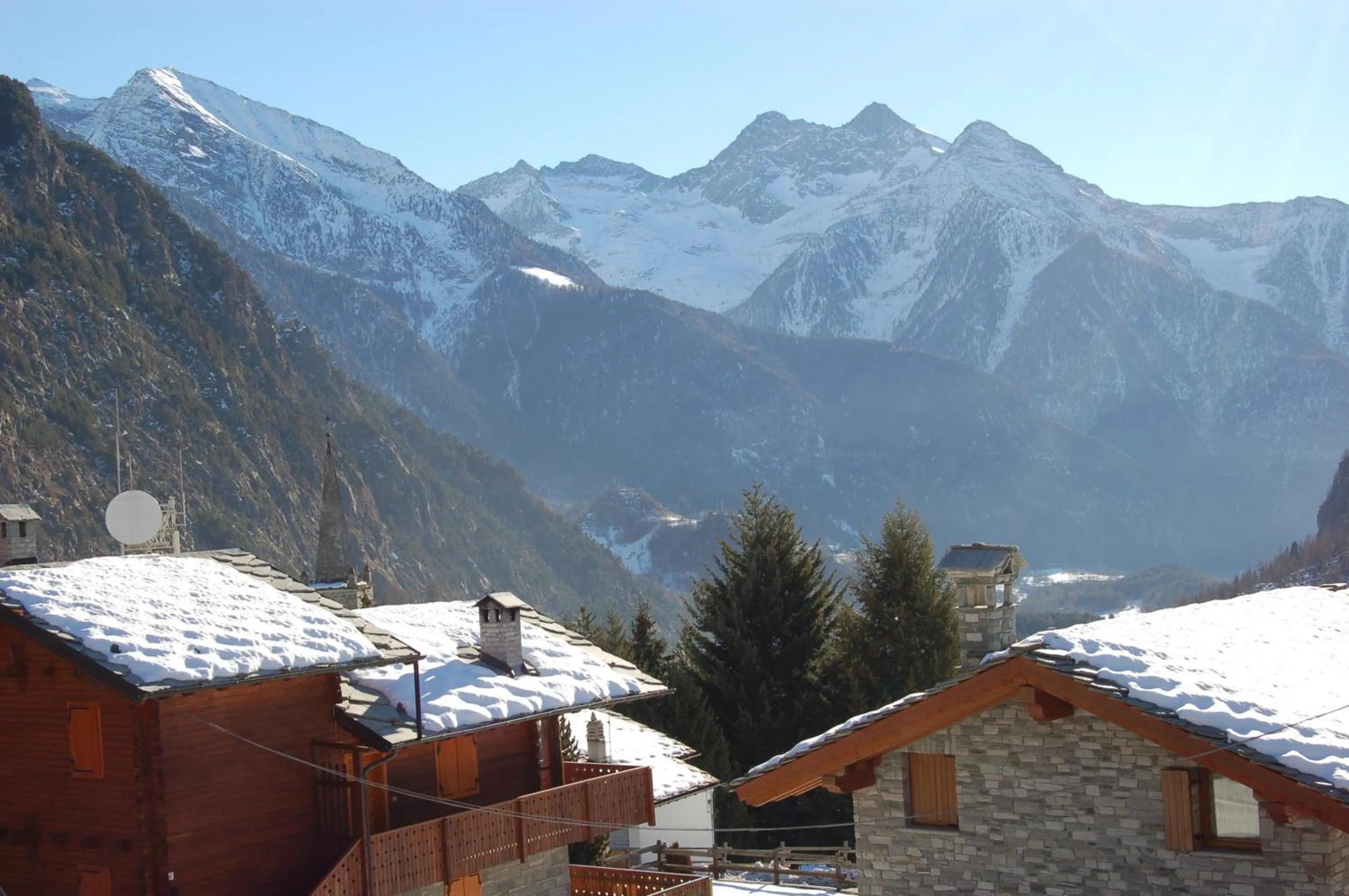 Mountain view in Residence Foyer D'Antan