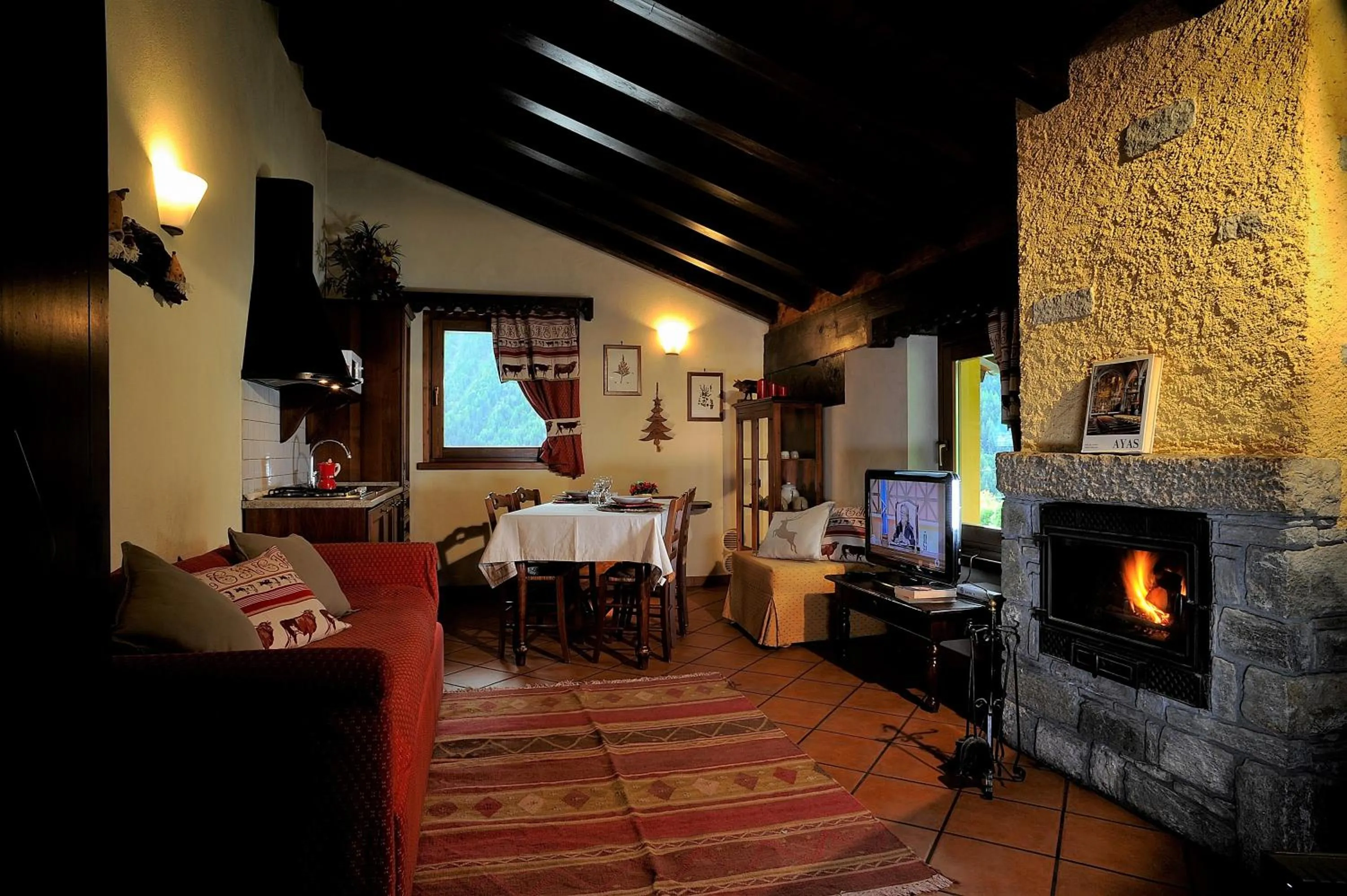 Living room in Residence Foyer D'Antan