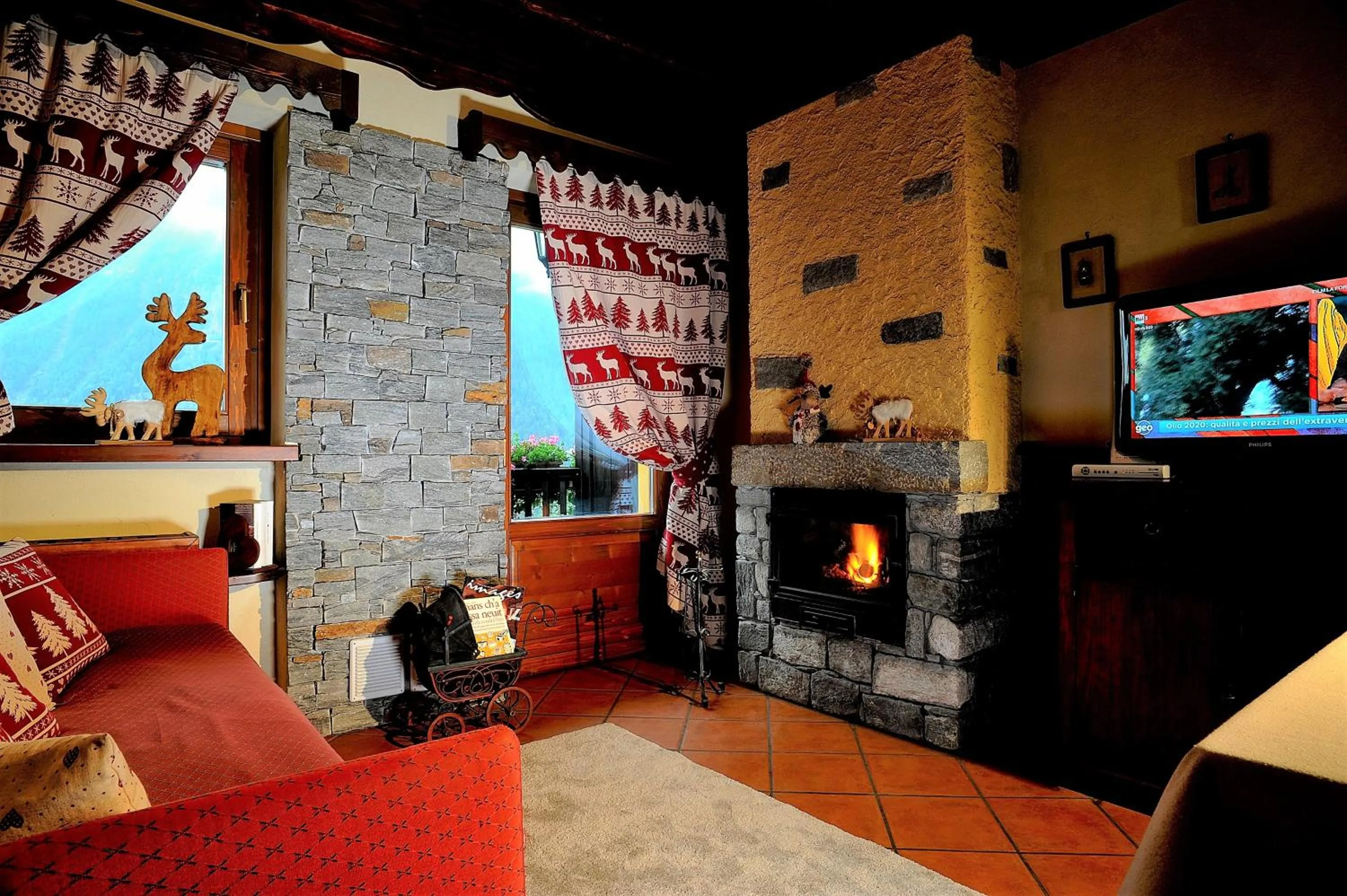 Living room in Residence Foyer D'Antan