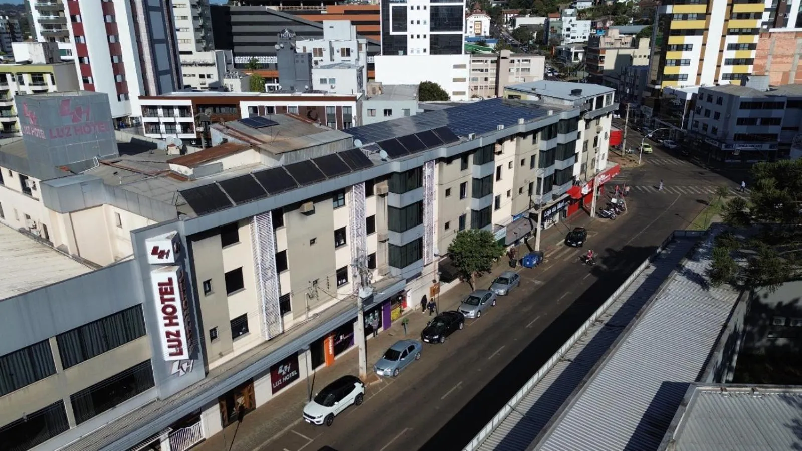 Street view in Luz Hotel Pato Branco