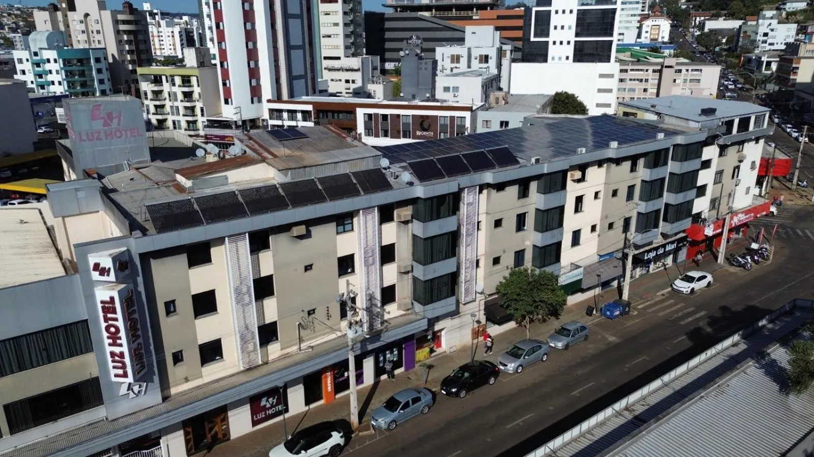 Street view in Luz Hotel Pato Branco