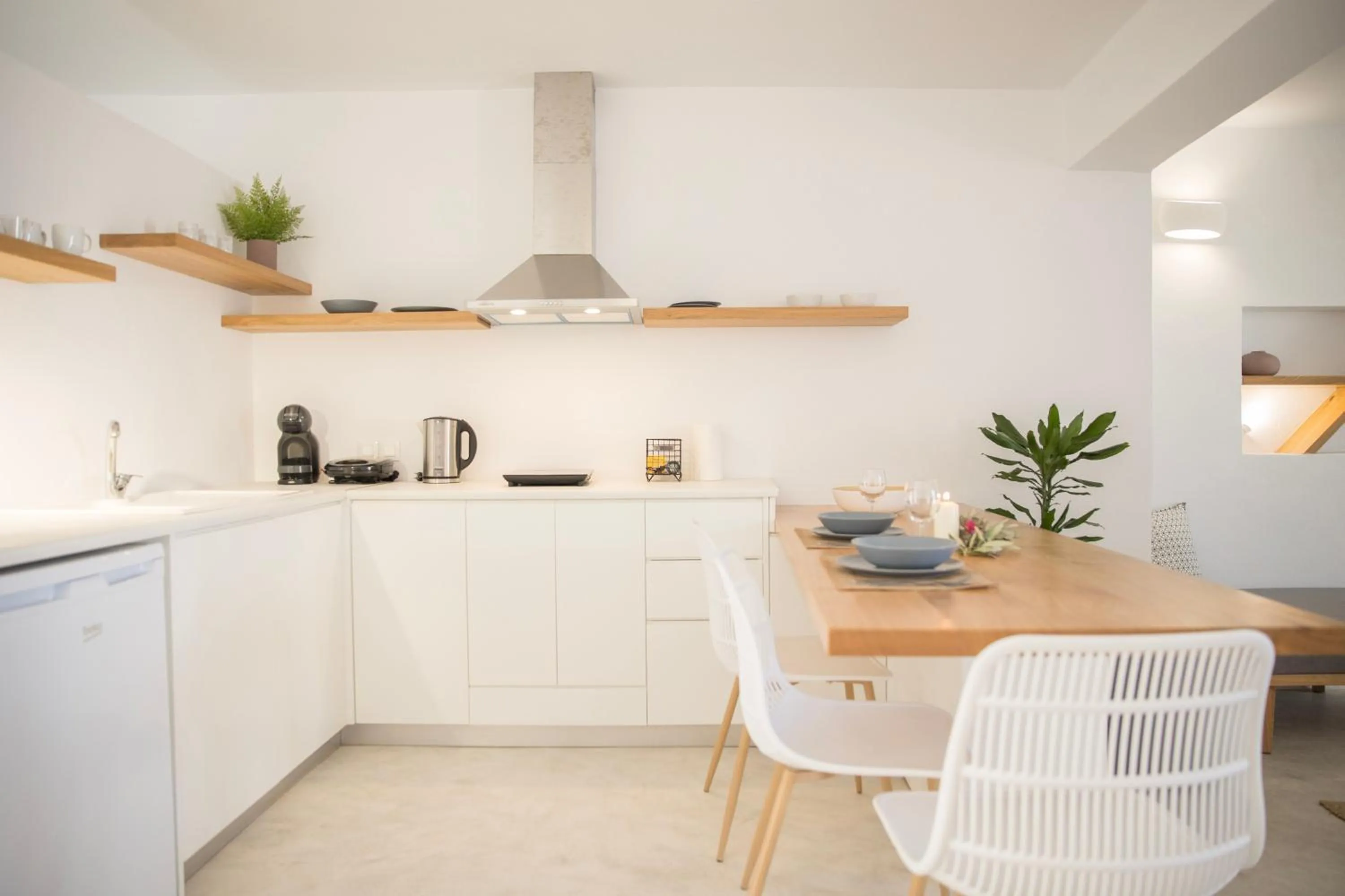 Kitchen or kitchenette in Valery Suites