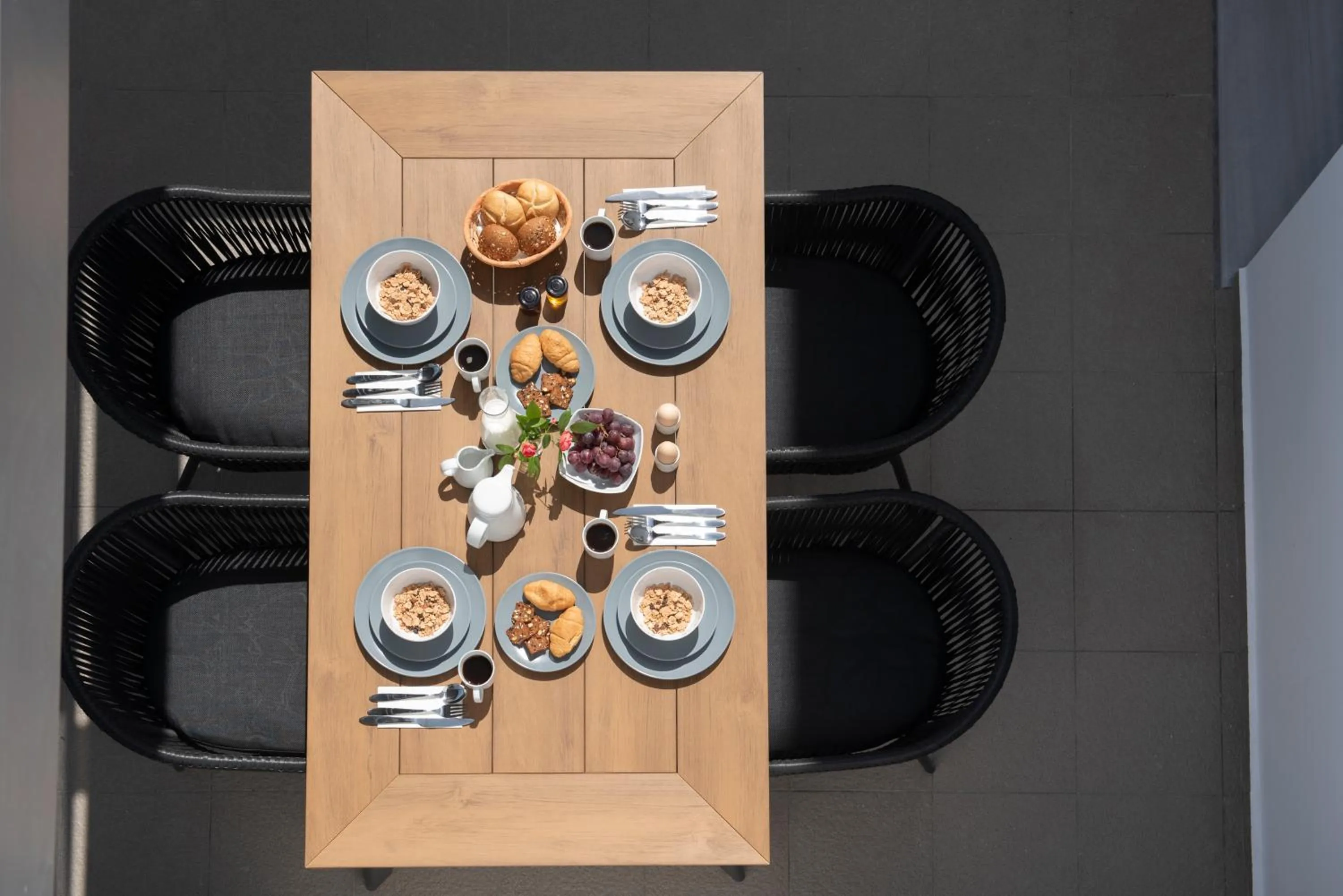 Patio in Valery Suites