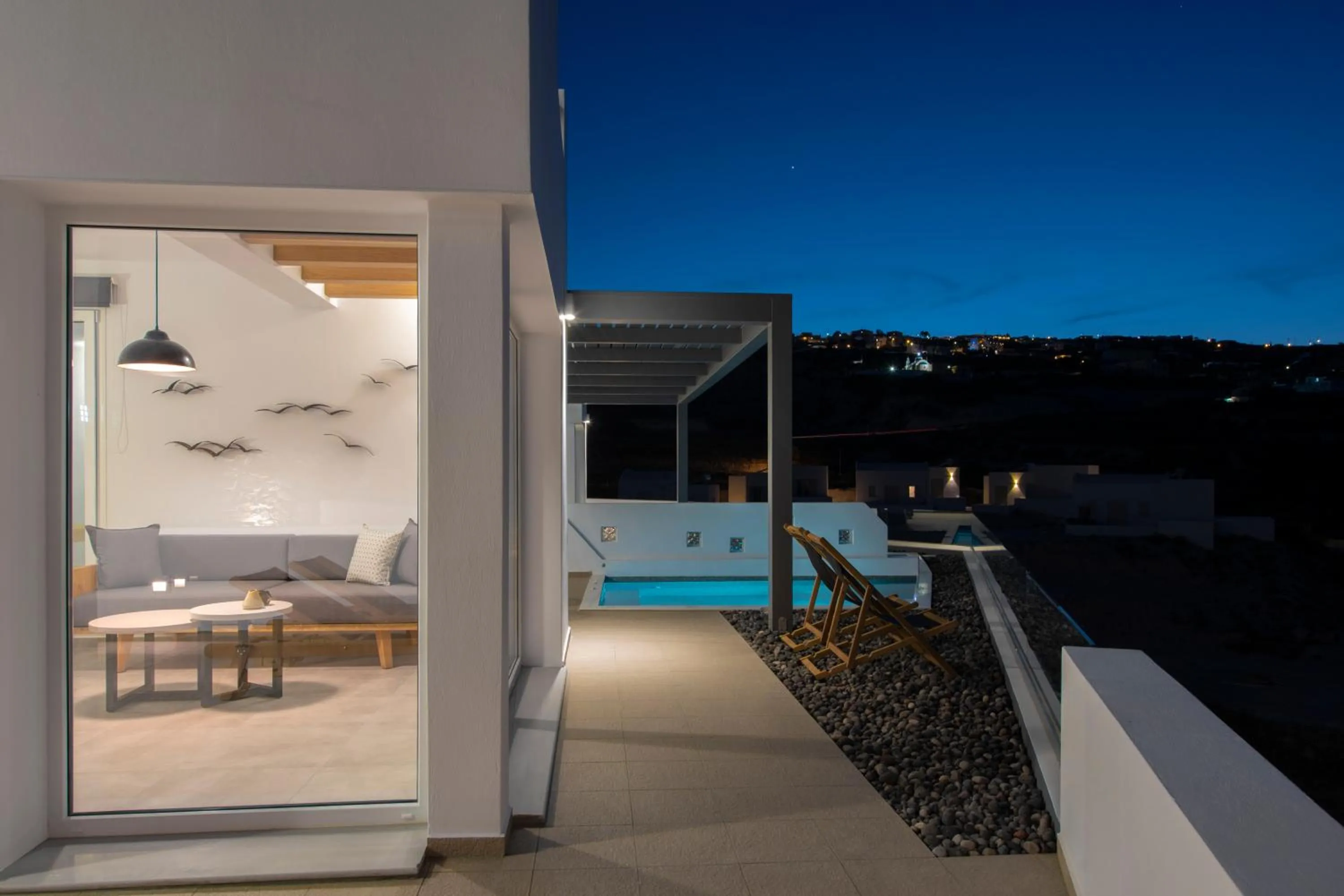 Swimming pool in Valery Suites