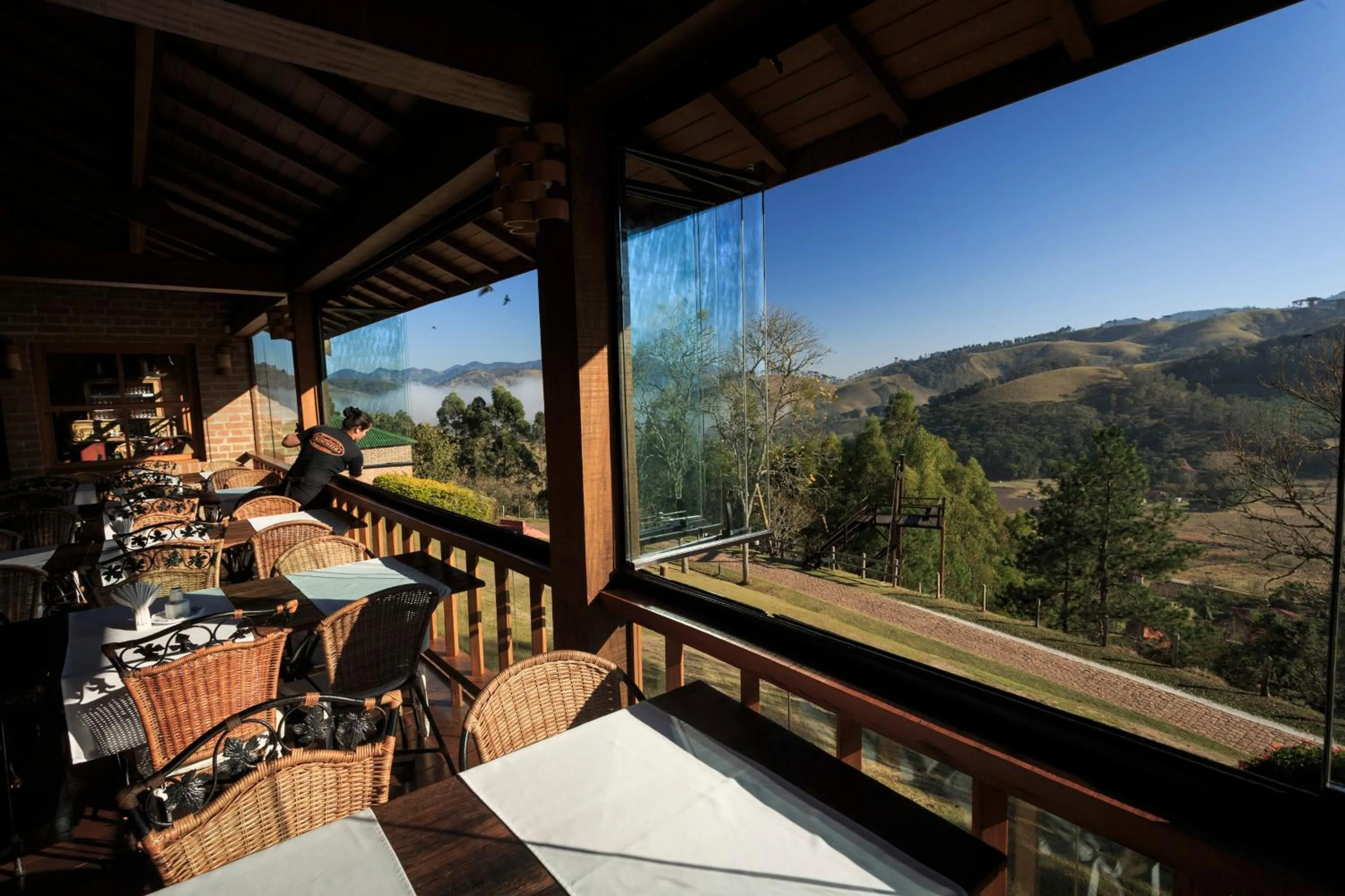 Restaurant/places to eat in Pousada do Quilombo