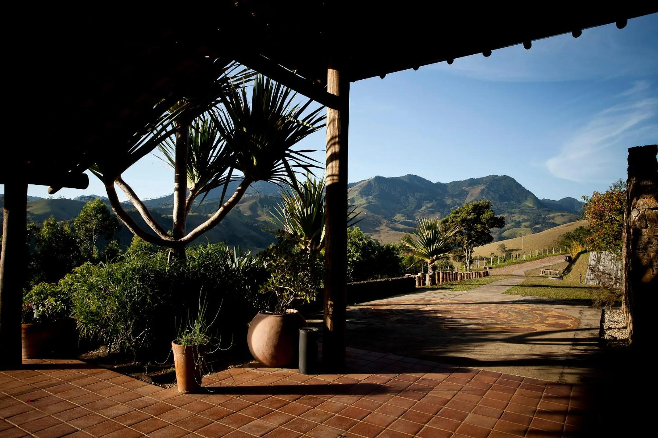 Mountain view in Pousada do Quilombo