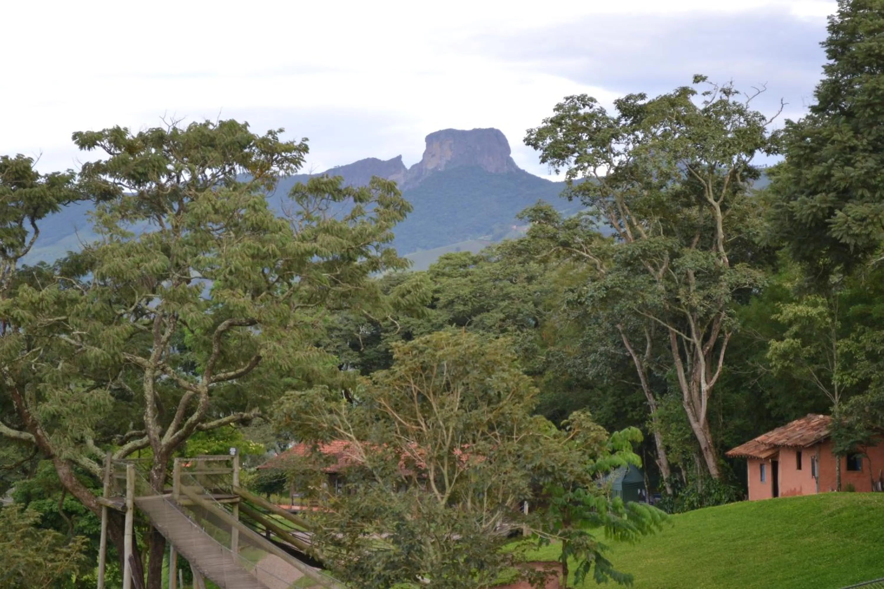 Garden view in Pousada do Quilombo