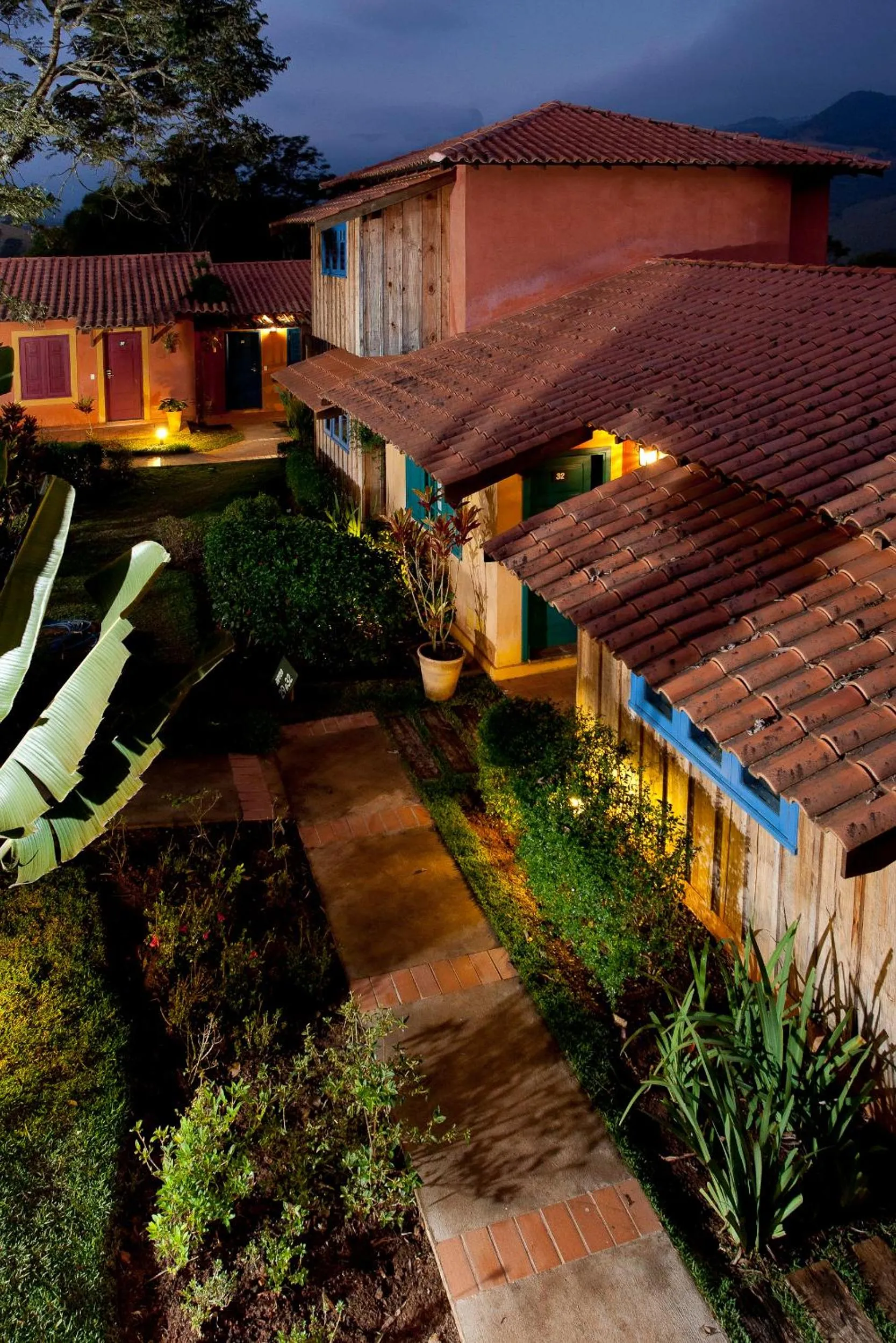 Garden view in Pousada do Quilombo