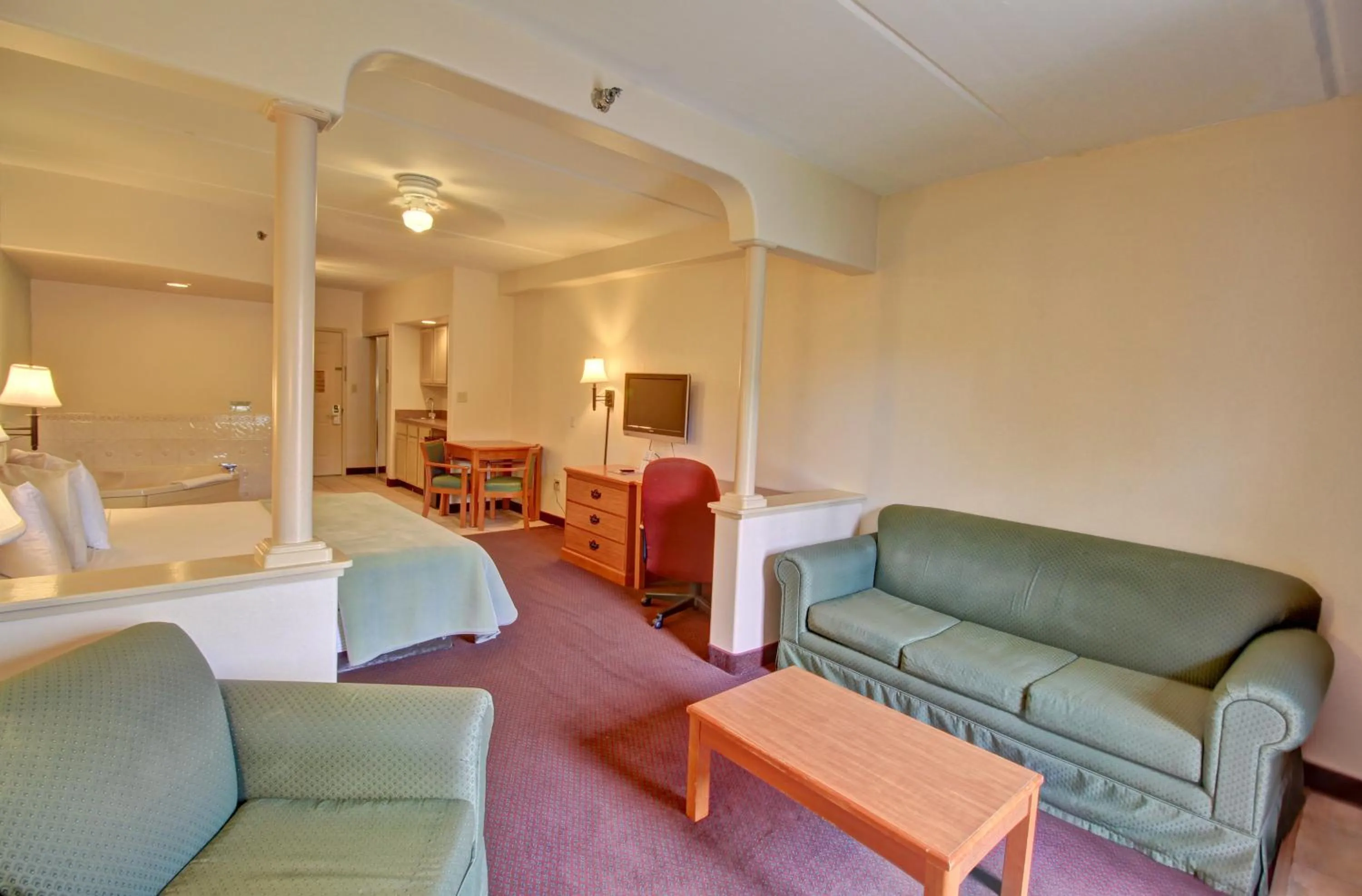 Seating Area in The Inn At South Padre