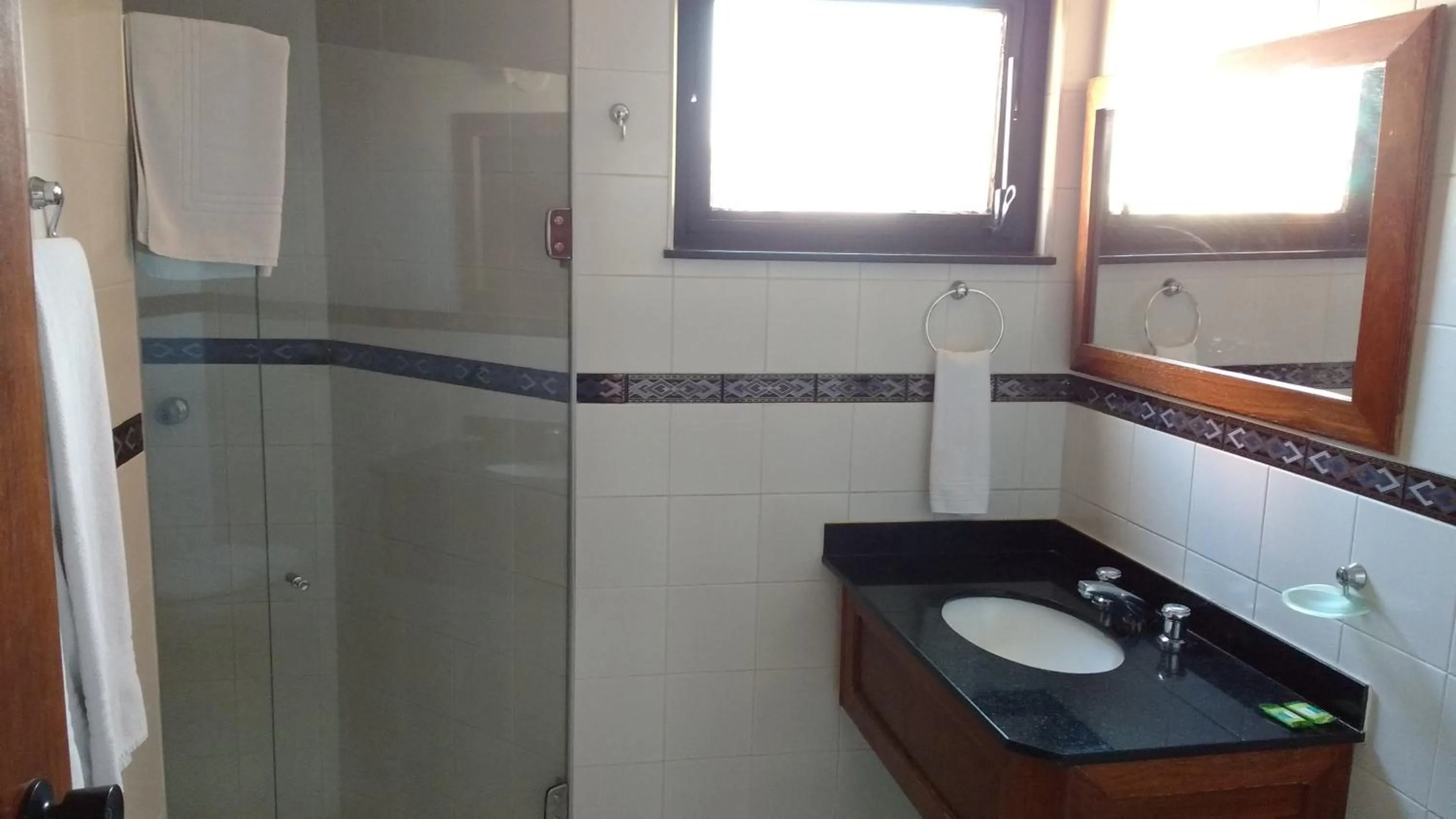 Bathroom in Alfenas Palace Hotel