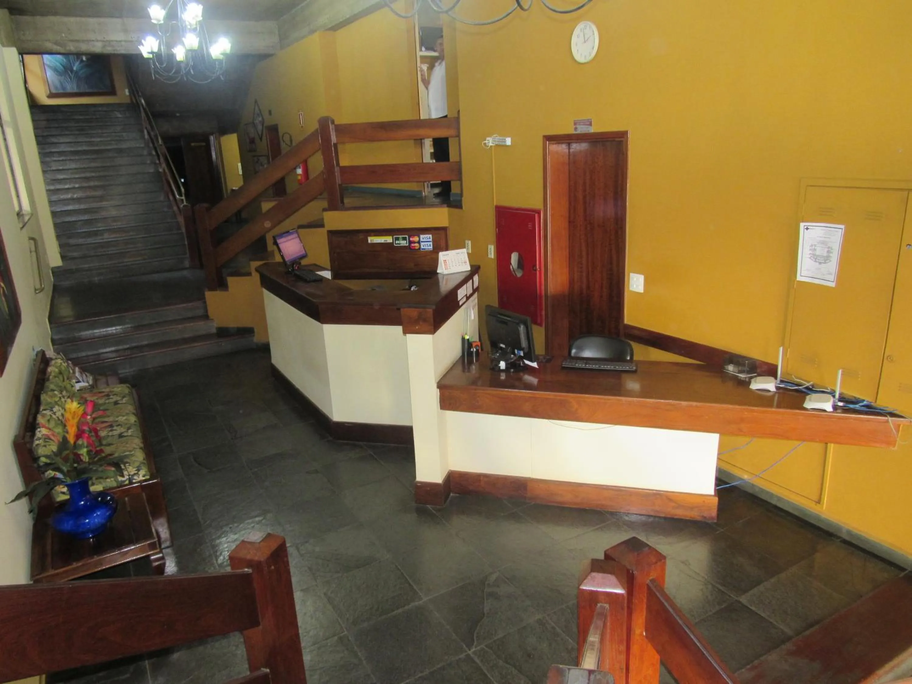 Lobby or reception in Alfenas Palace Hotel