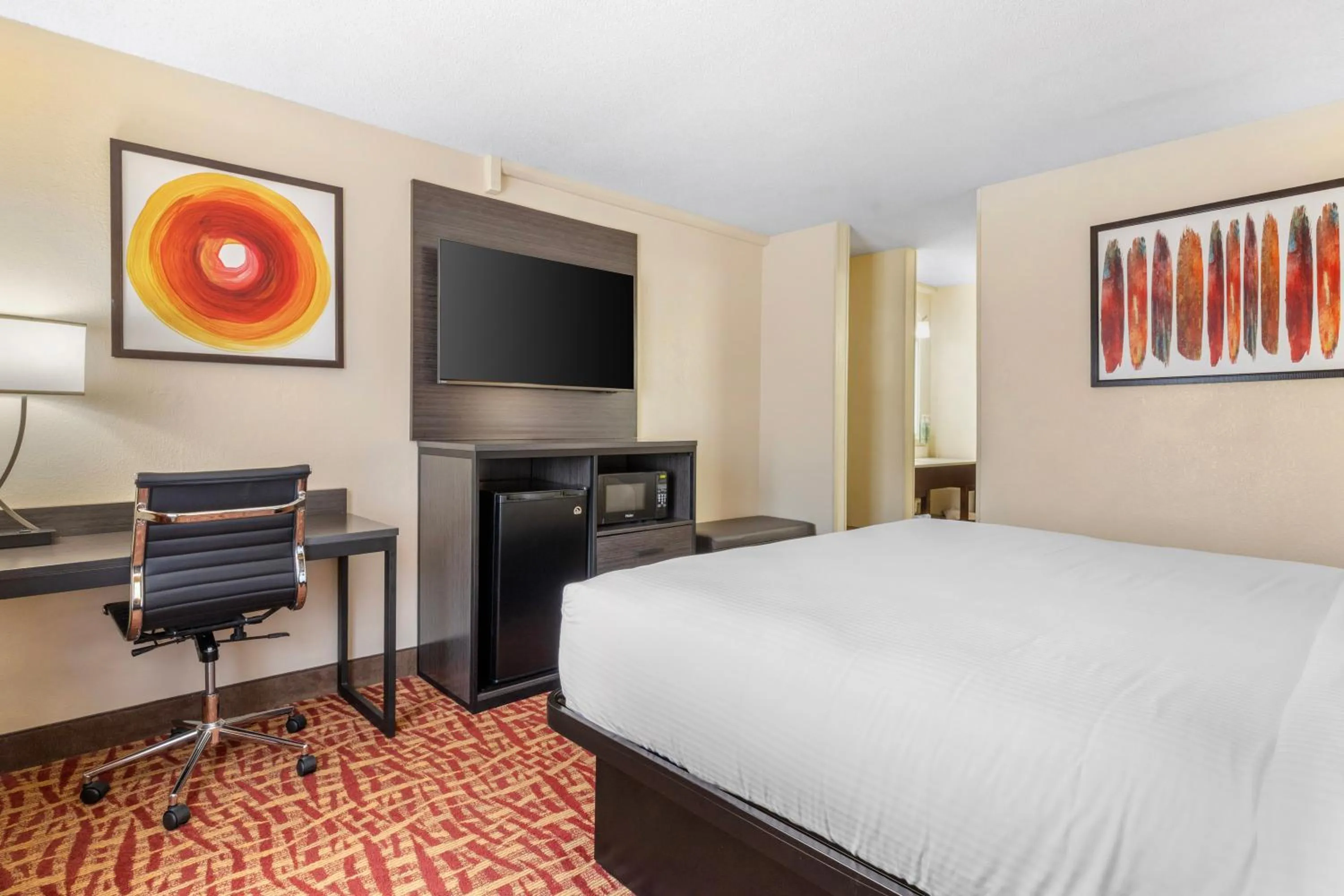 TV and multimedia, Bed in Best Western Aspen Hotel