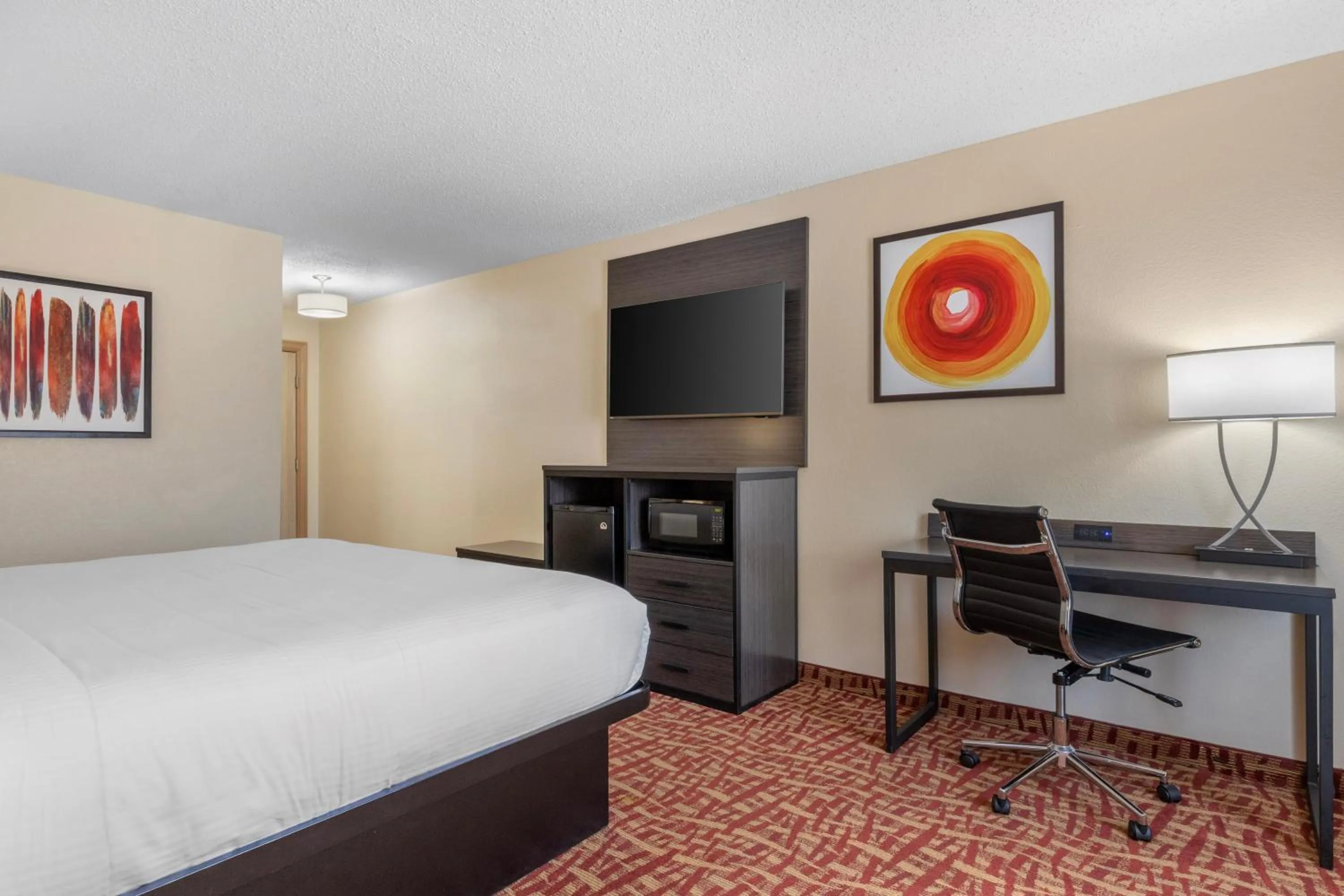 TV and multimedia, Bed in Best Western Aspen Hotel