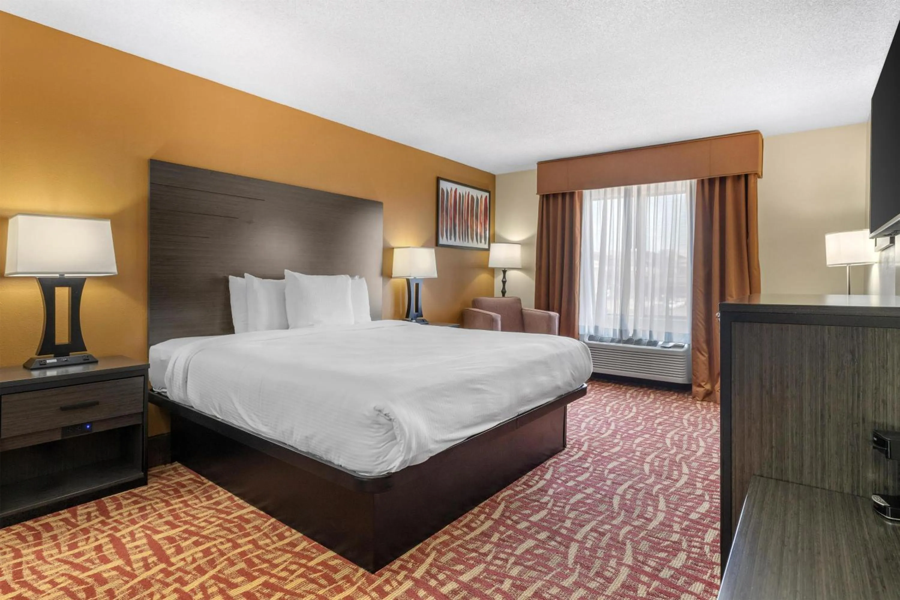 Bedroom, Bed in Best Western Aspen Hotel