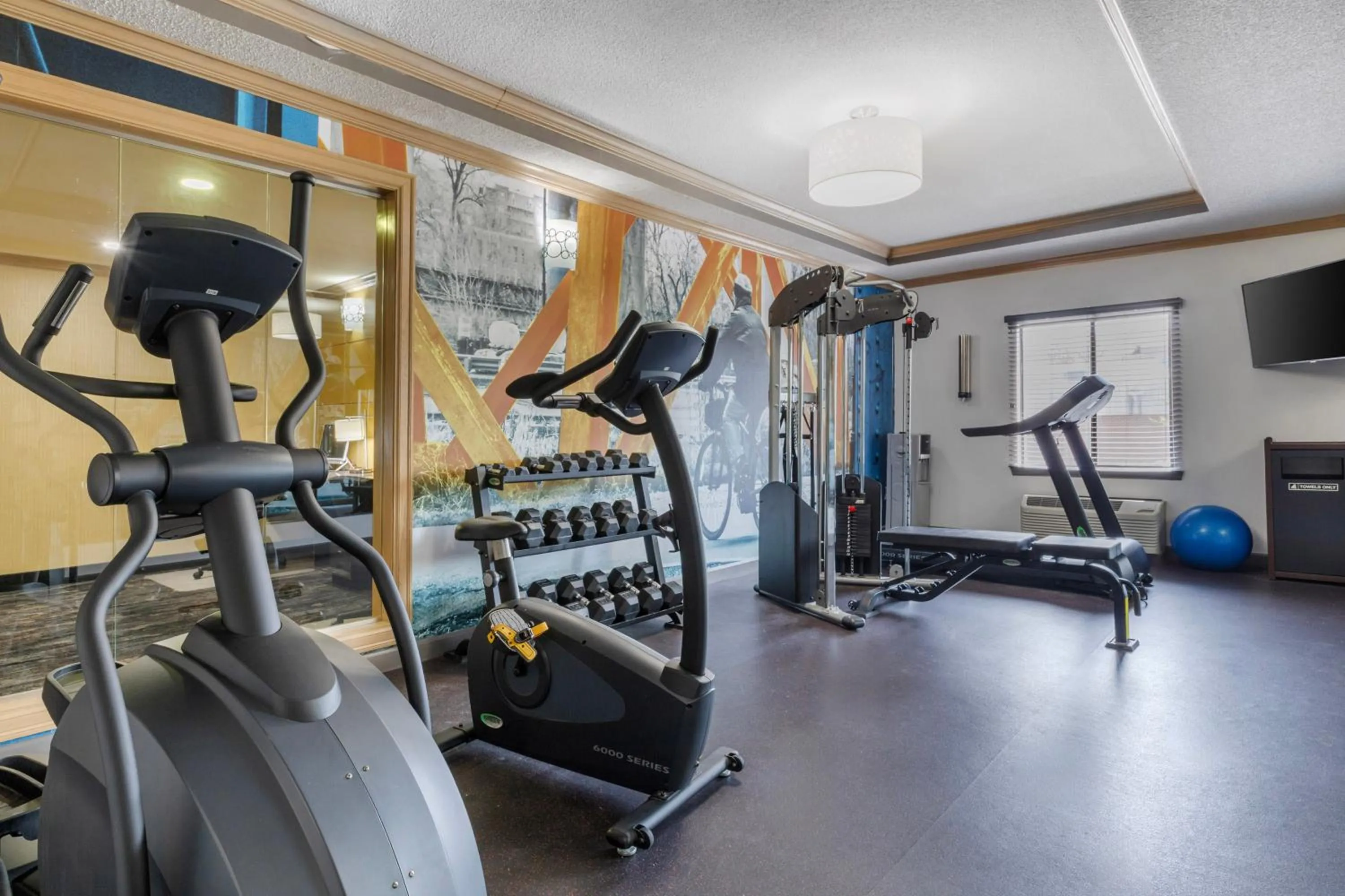 Fitness centre/facilities in Best Western Aspen Hotel