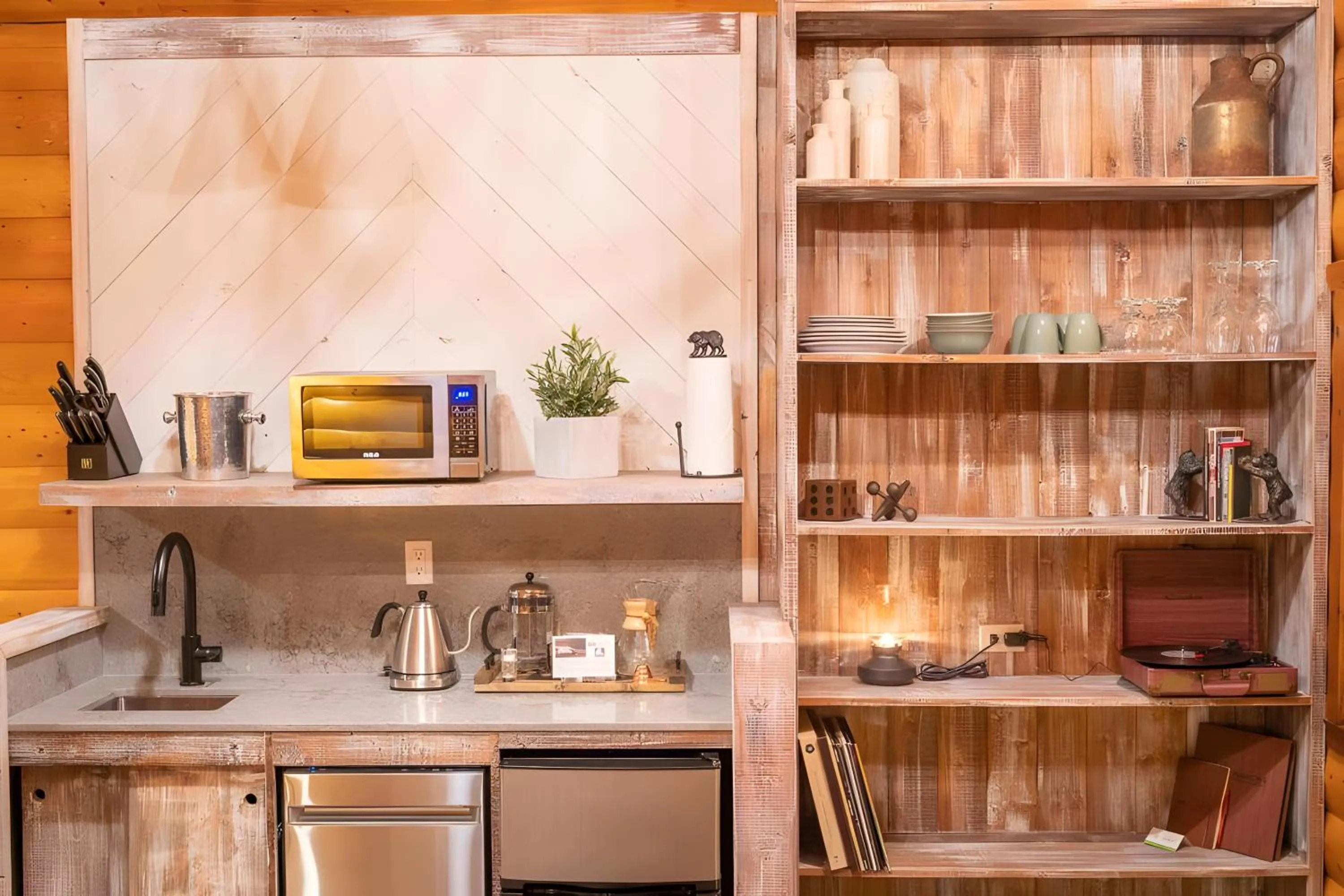 kitchen in Baker Creek By Basecamp