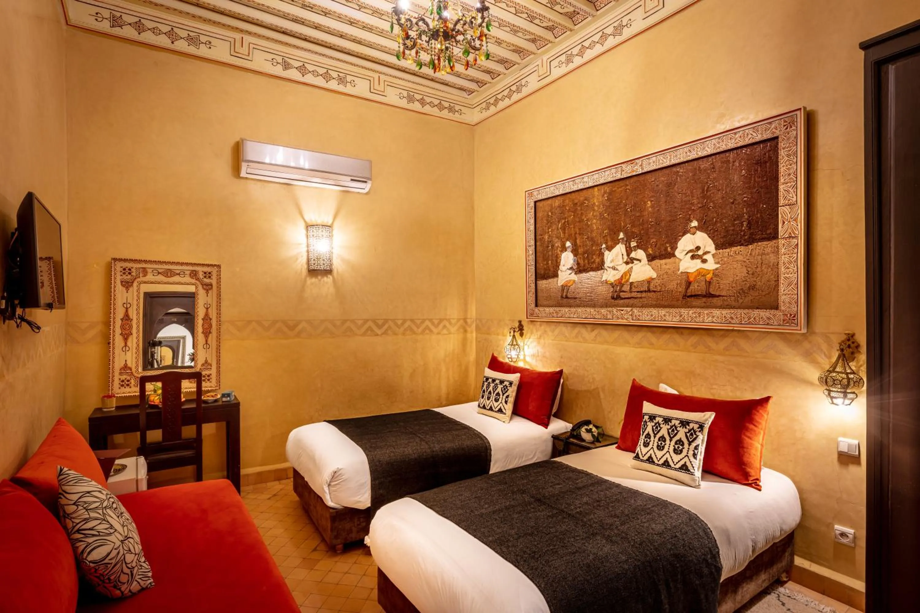Photo of the whole room, Bed in Riad & Spa Bahia Salam