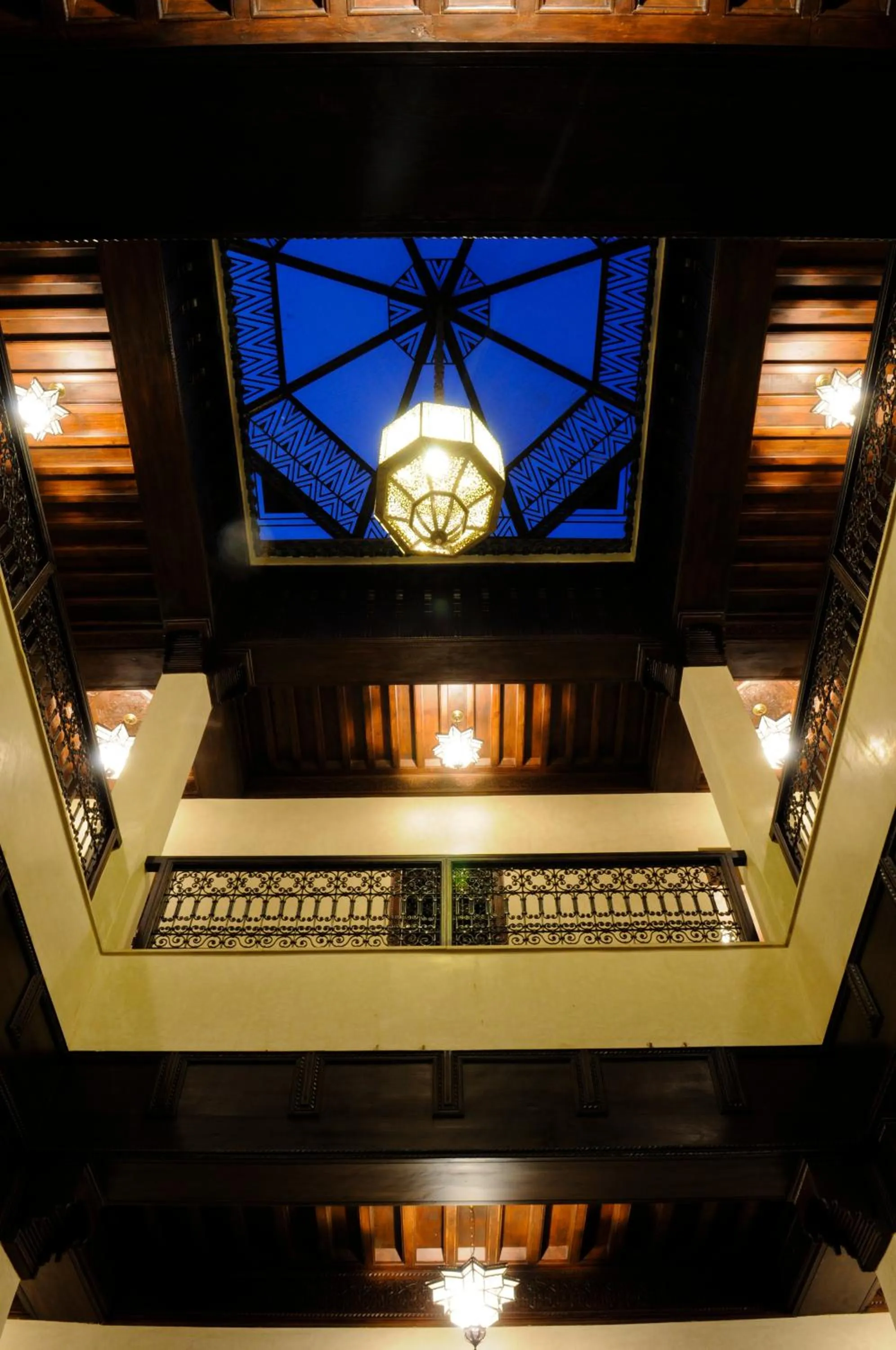 Decorative detail in Riad & Spa Bahia Salam