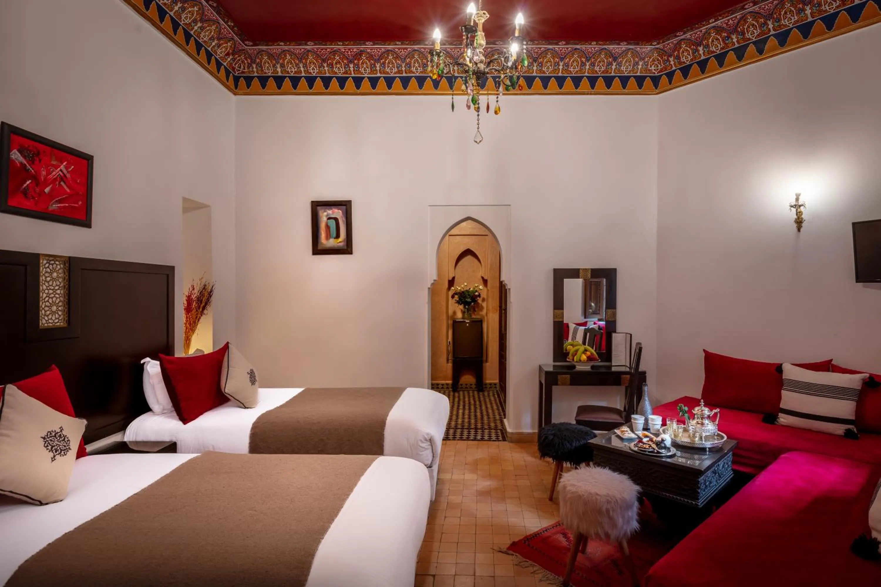 Photo of the whole room, Bed in Riad & Spa Bahia Salam