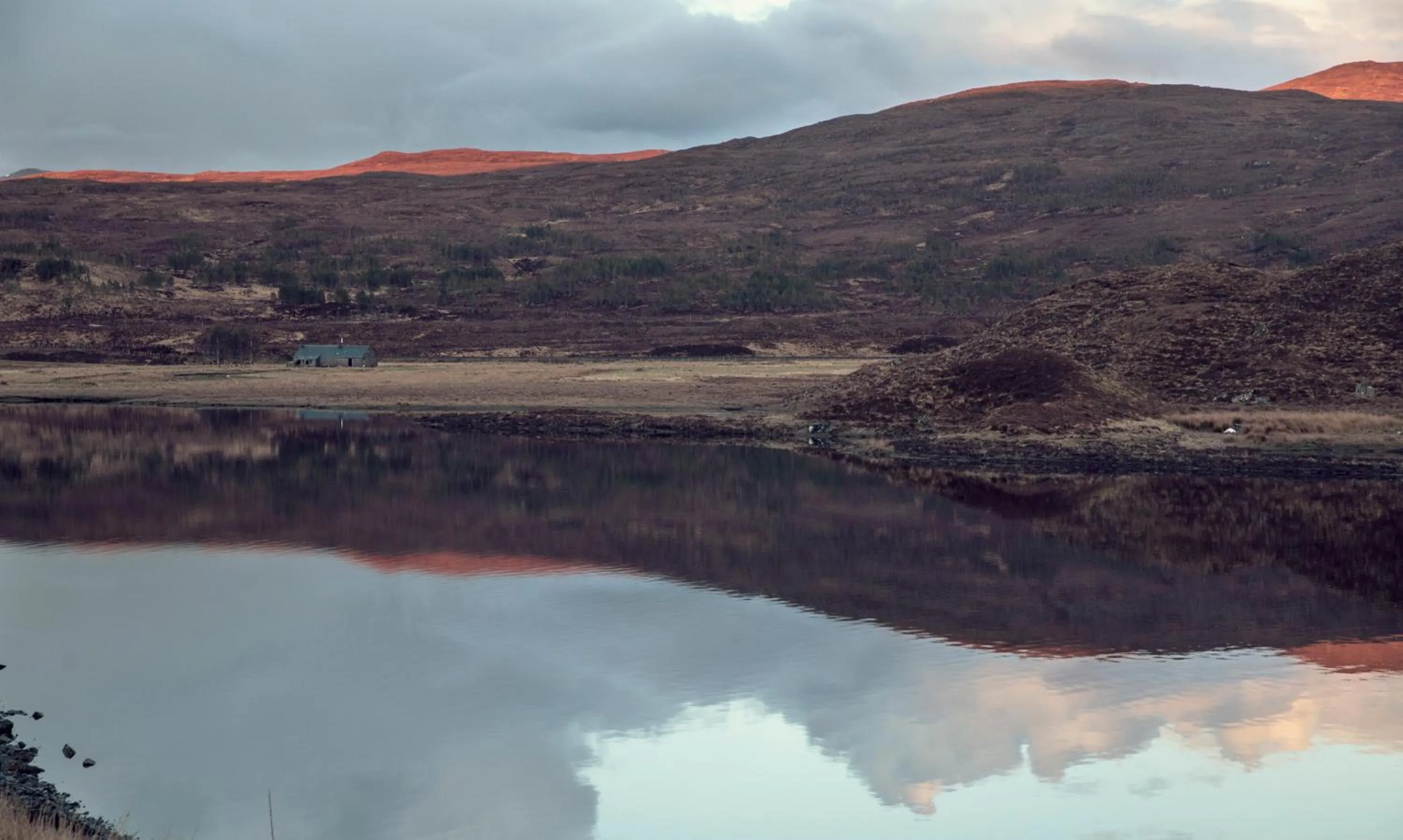 Natural landscape in Hame on Skye