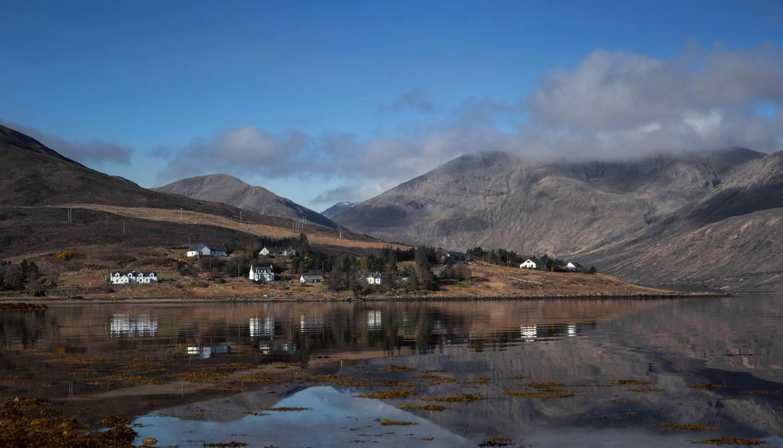 Natural landscape in Hame on Skye