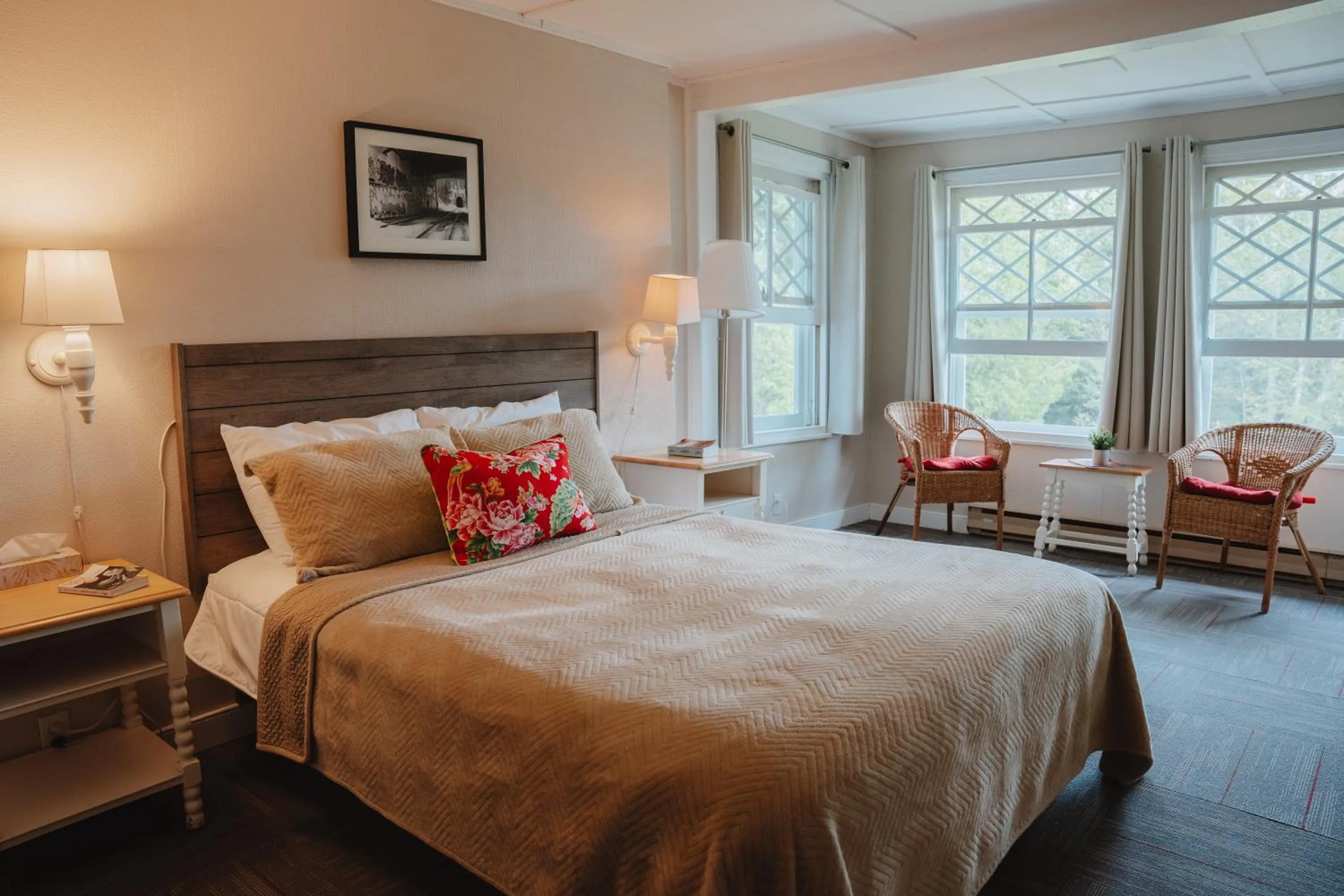 Bed in Auberge Les Sources