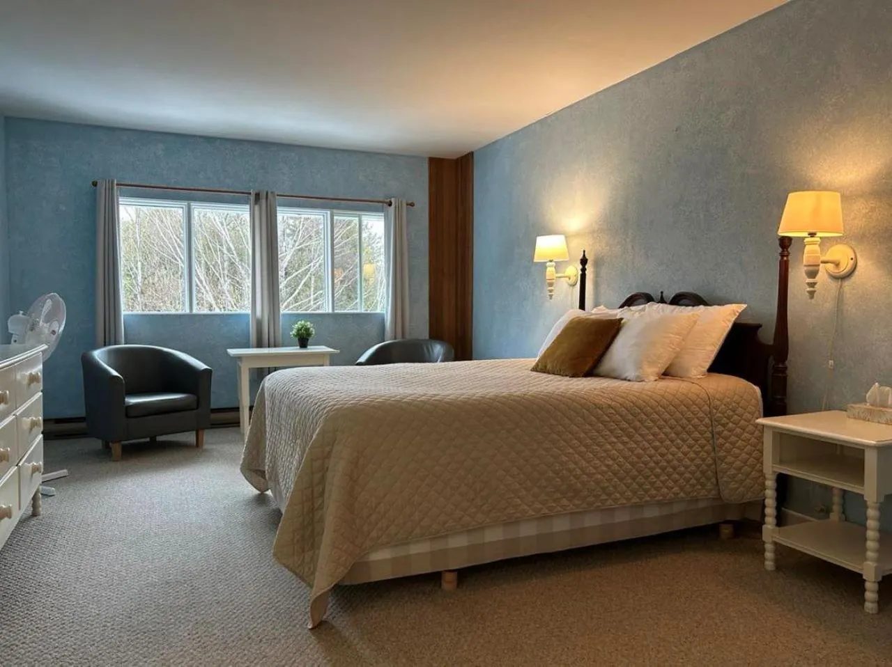 Bed in Auberge Les Sources