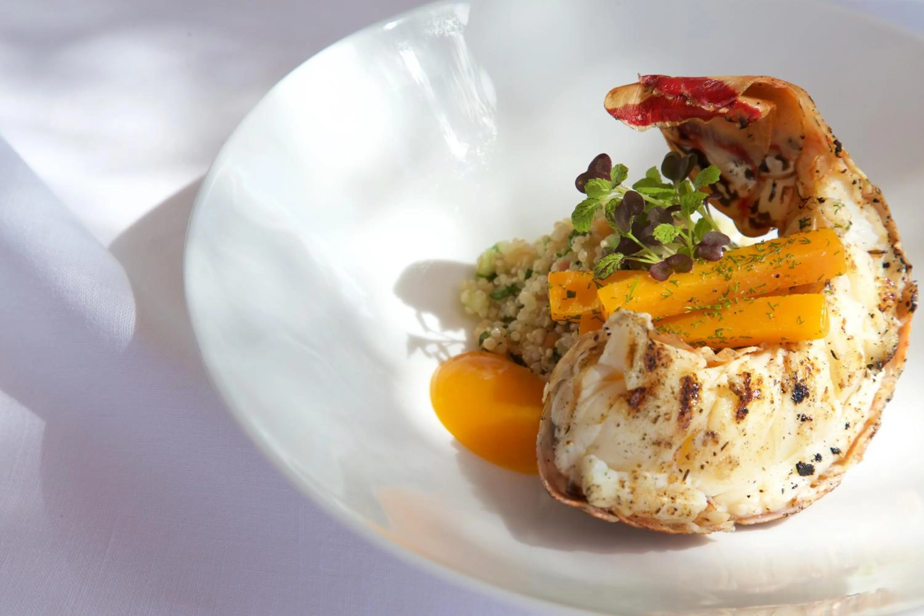 Food close-up in Cobblers Cove - Barbados