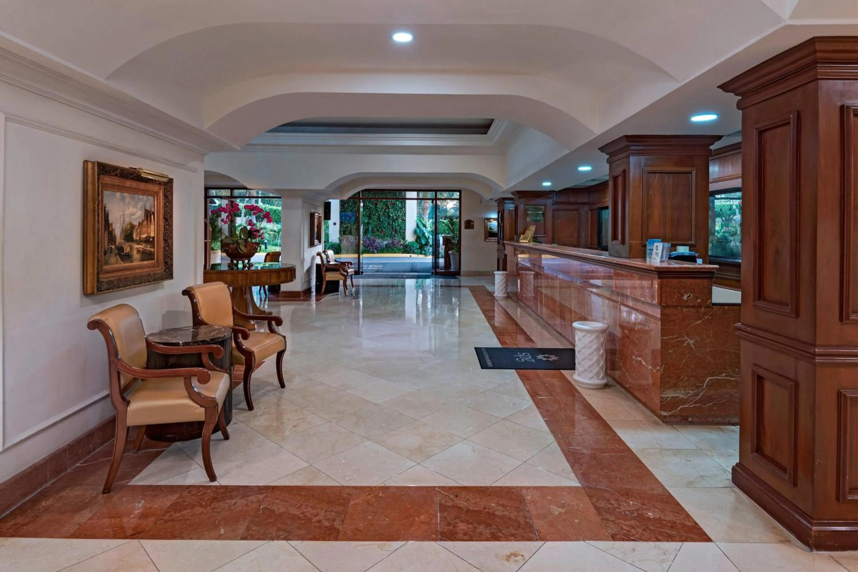 Lobby or reception in Sheraton Presidente San Salvador
