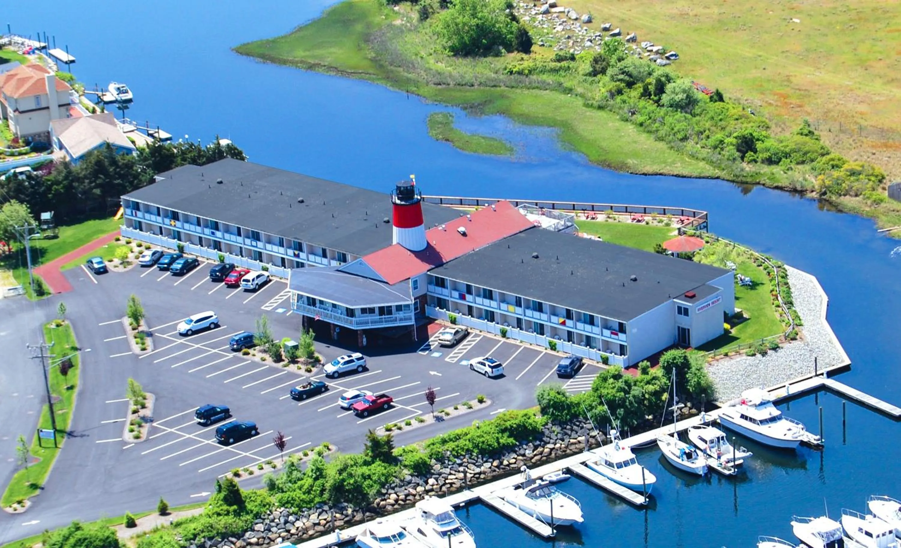 Bird's eye view in Riverview Resort