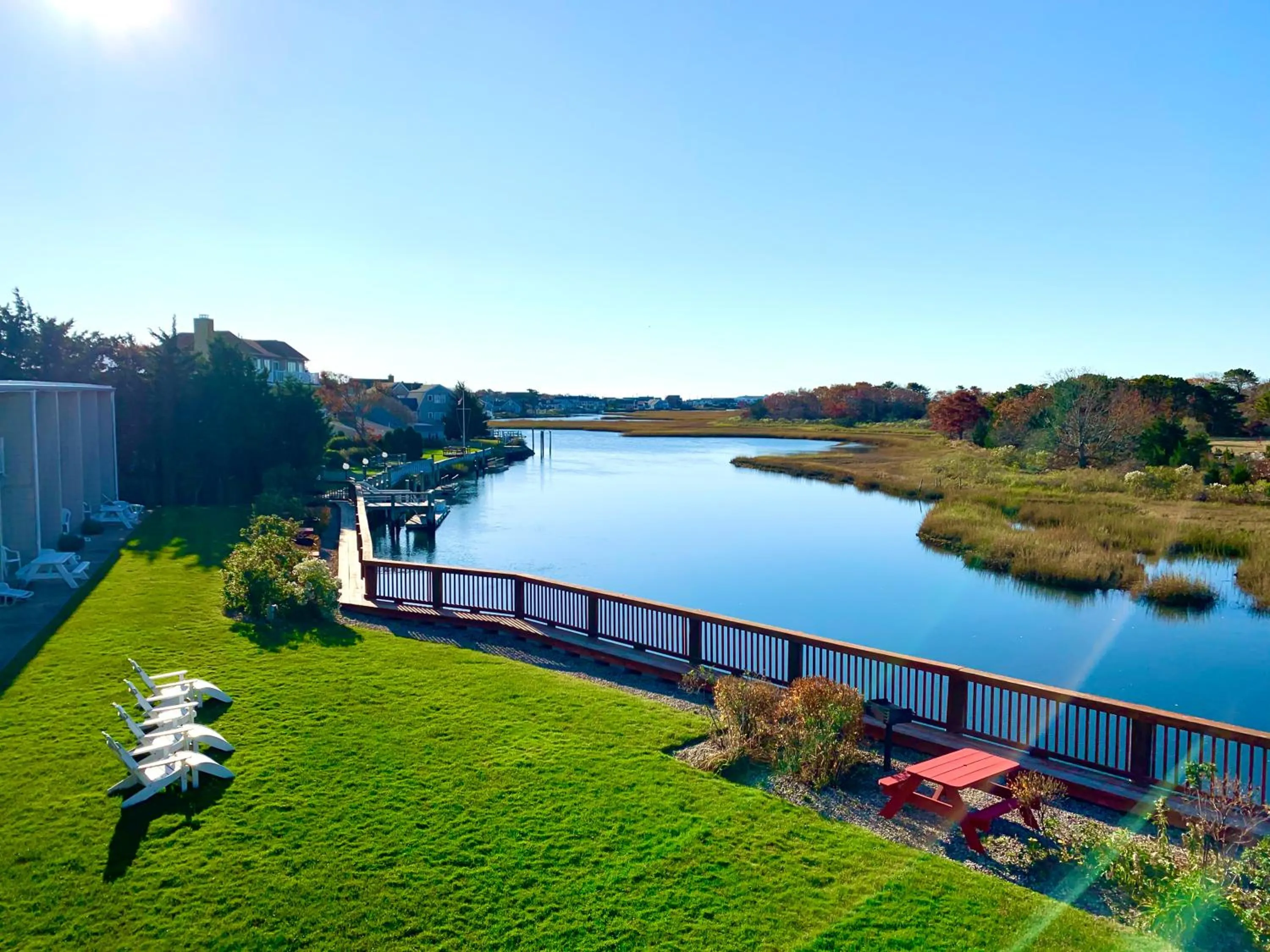 Bird's eye view in Riverview Resort