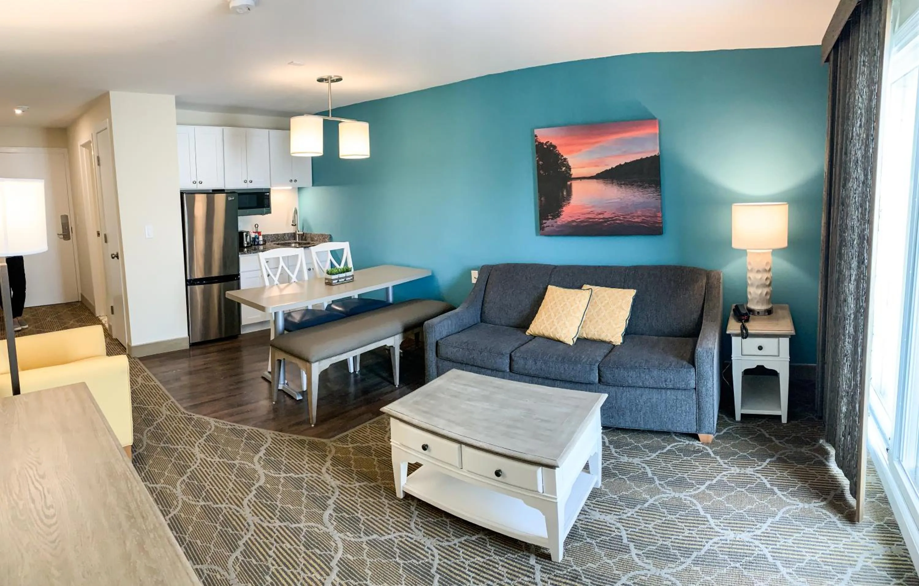 Living room in Riverview Resort