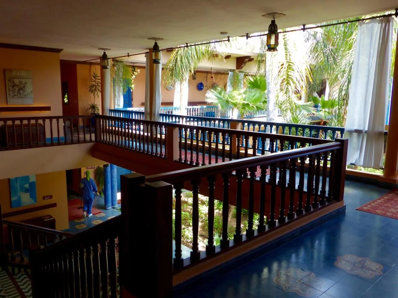 Patio in La Villa Mandarine