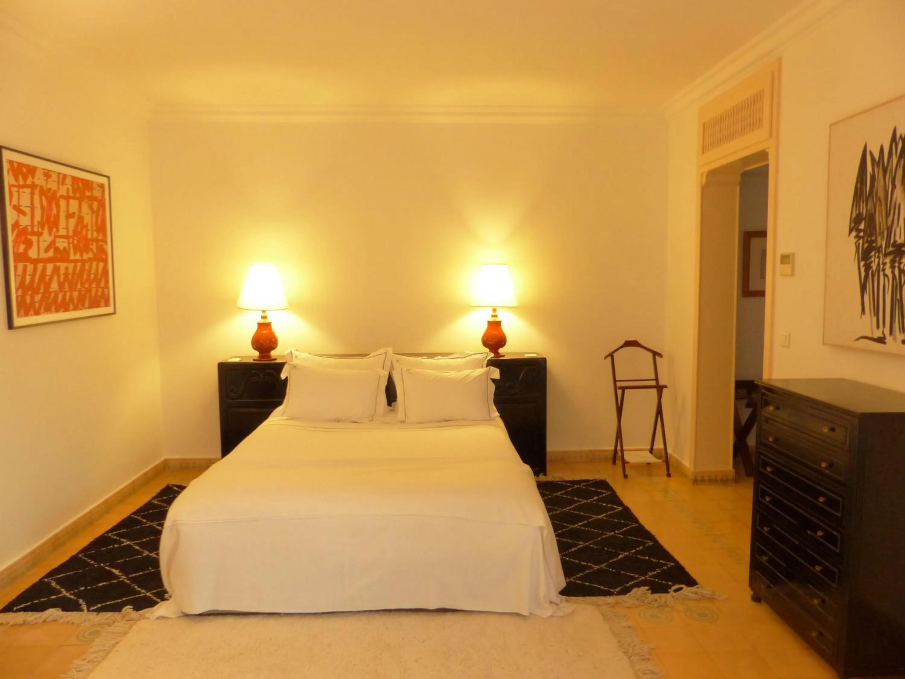 Bedroom, Bed in La Villa Mandarine