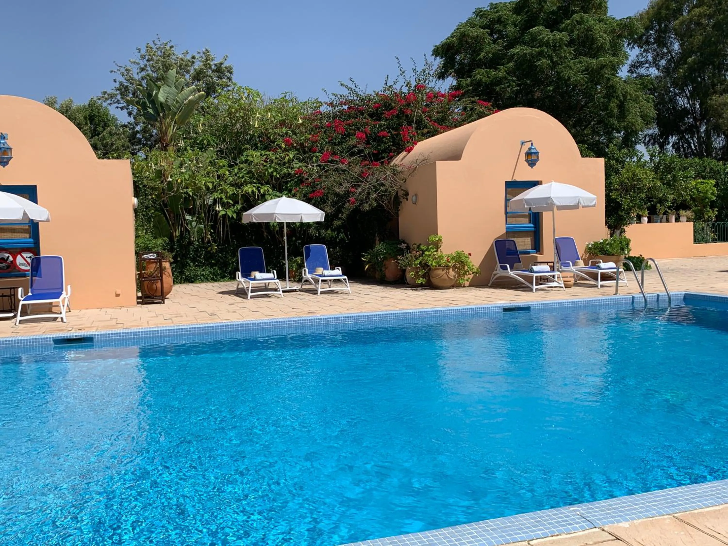 Swimming pool in La Villa Mandarine