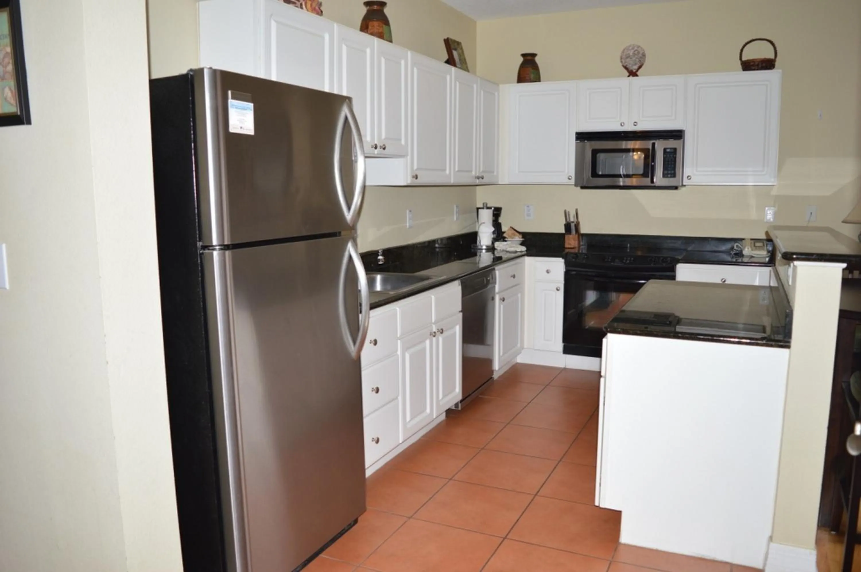 Kitchen or kitchenette in Madeira Bay Resort II by Travel Resort Services