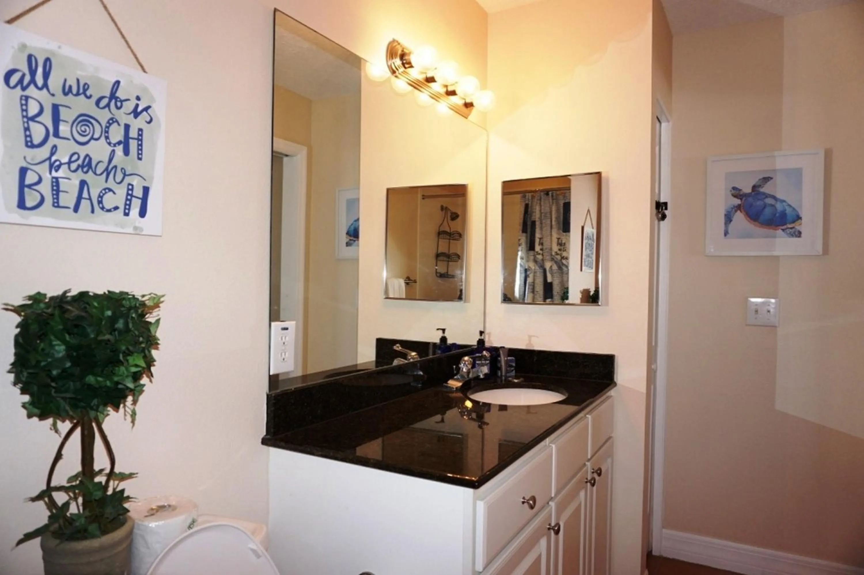 Bathroom in Madeira Bay Resort II by Travel Resort Services