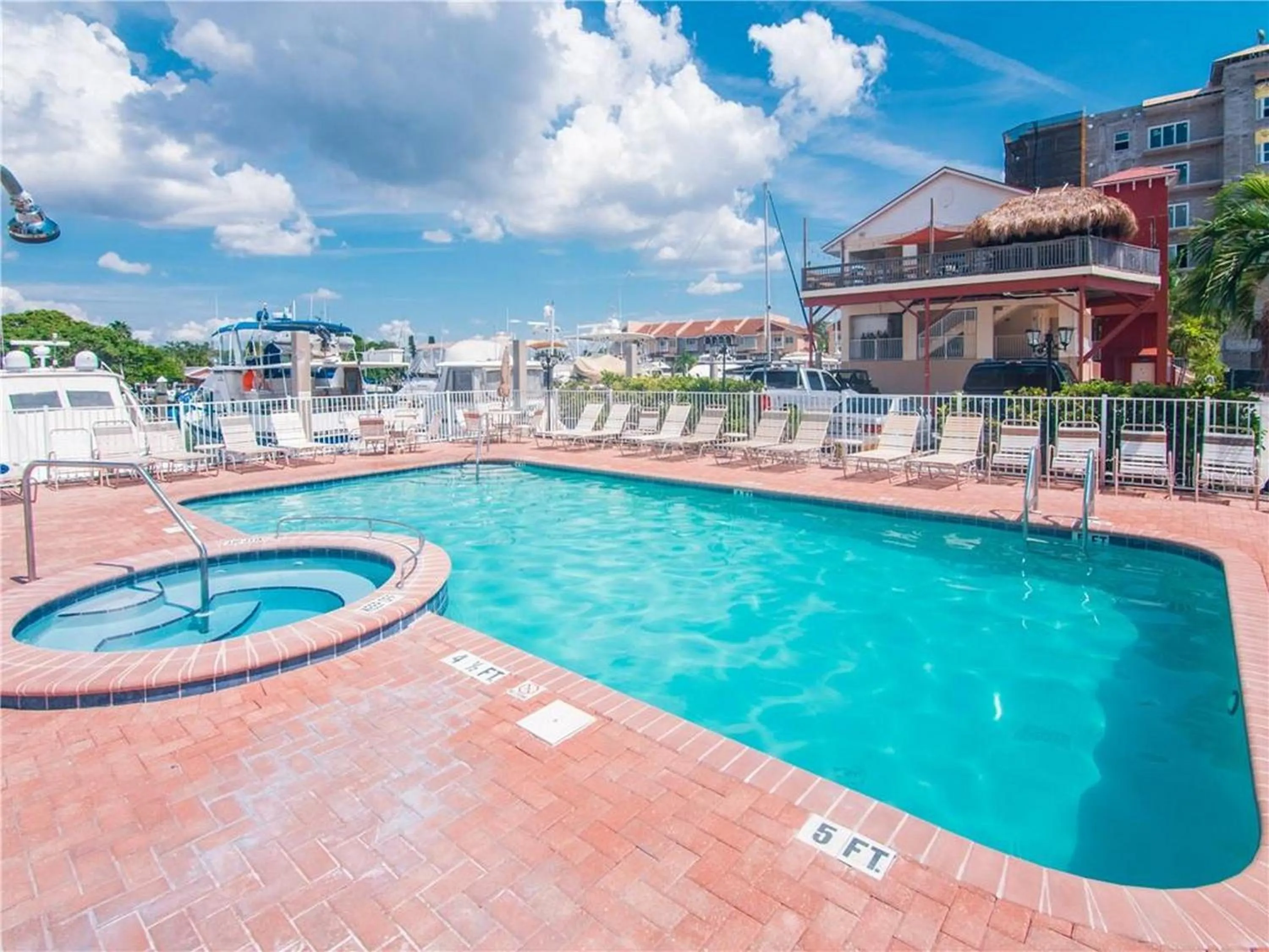 Swimming pool in Madeira Bay Resort II by Travel Resort Services