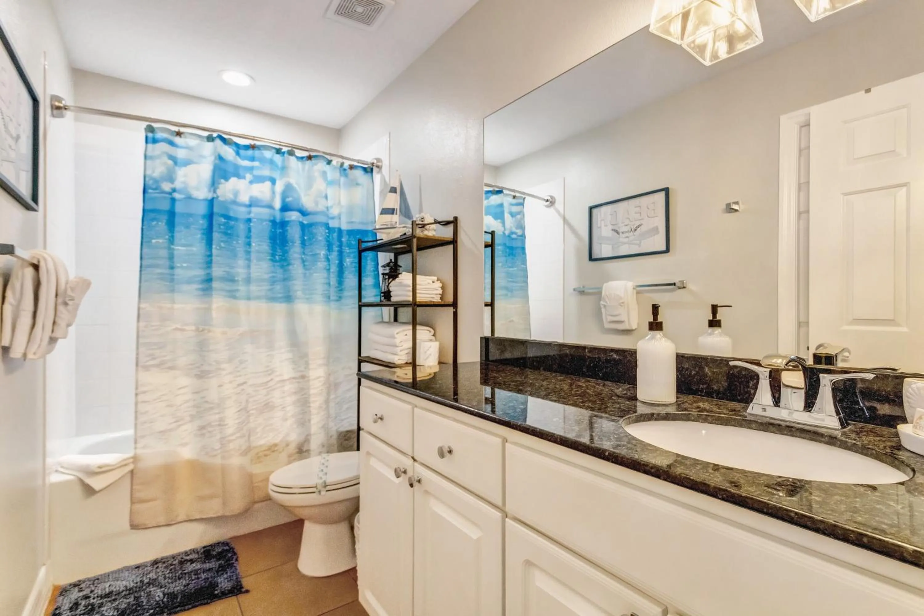 Bathroom in Madeira Bay Resort II by Travel Resort Services