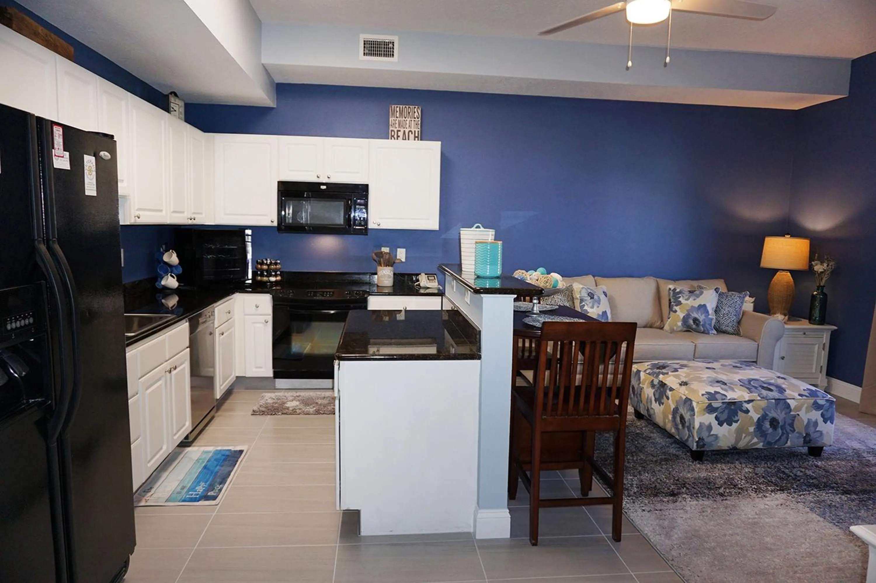 Kitchen or kitchenette in Madeira Bay Resort II by Travel Resort Services