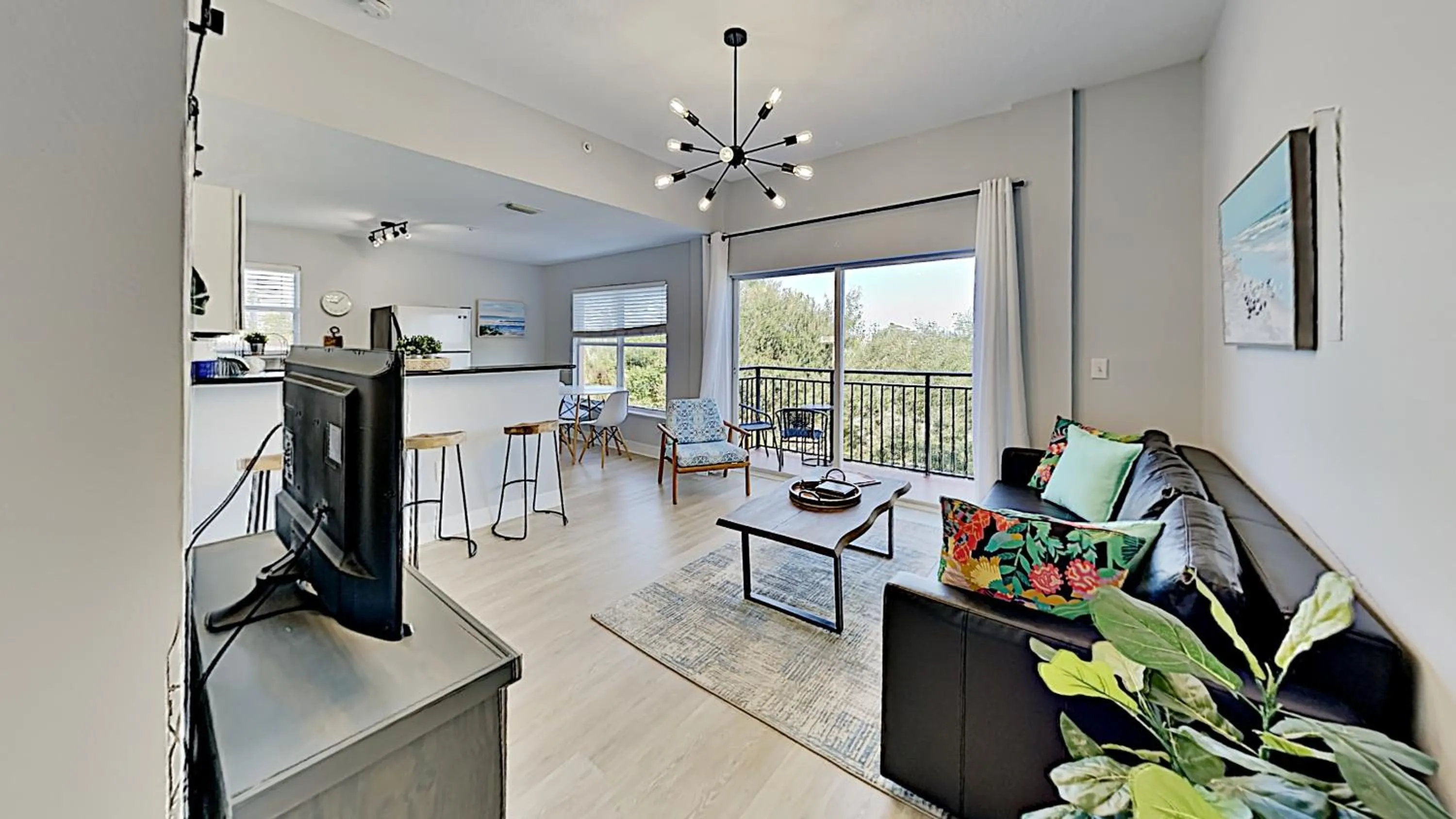 Living room in Madeira Bay Resort II by Travel Resort Services