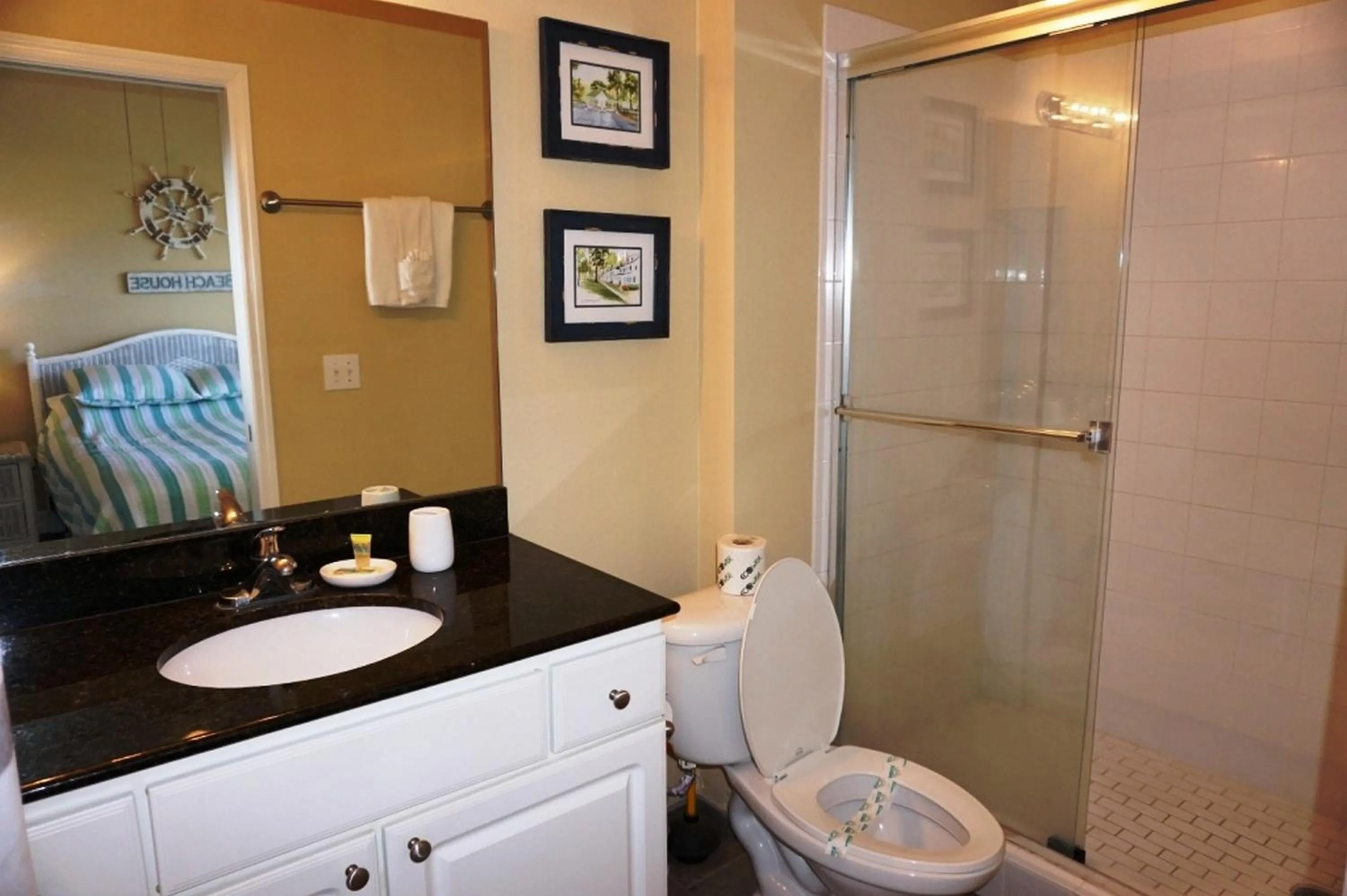 Bathroom in Madeira Bay Resort II by Travel Resort Services